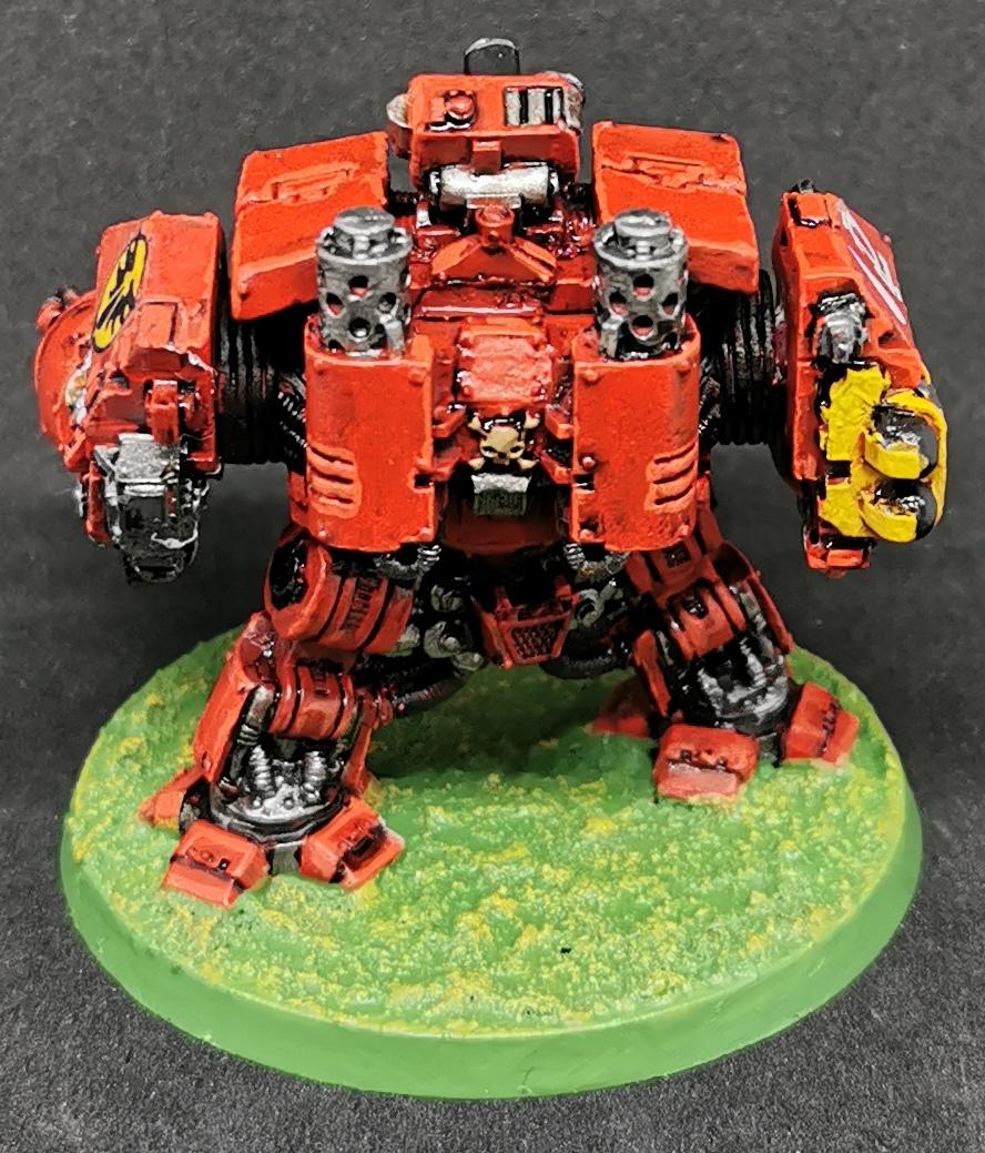 Blood Angels Dreadnought rear