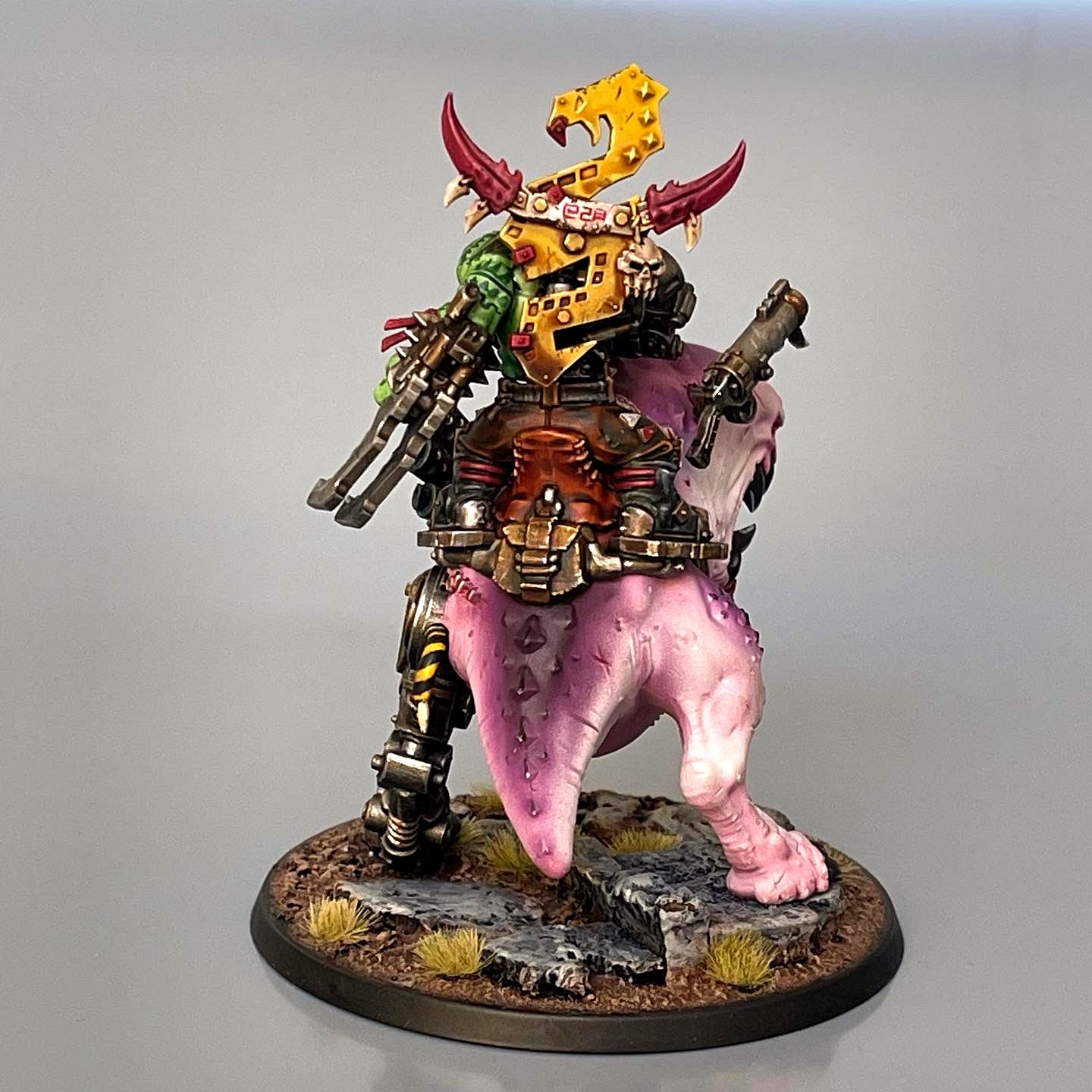 Mozrog Squigosaur Ork Orks Boss