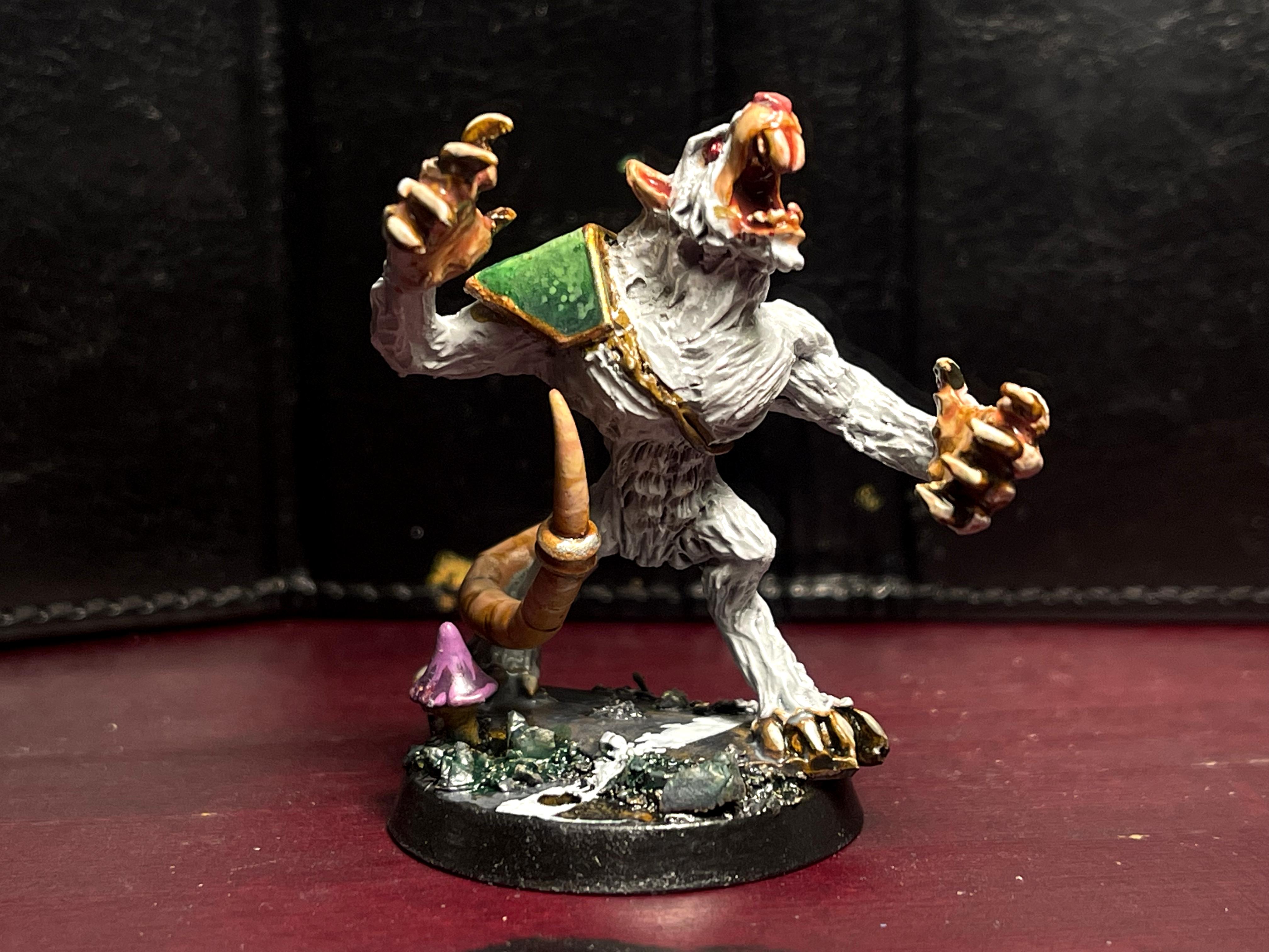 Mozrog Squigosaur Ork Orks Boss