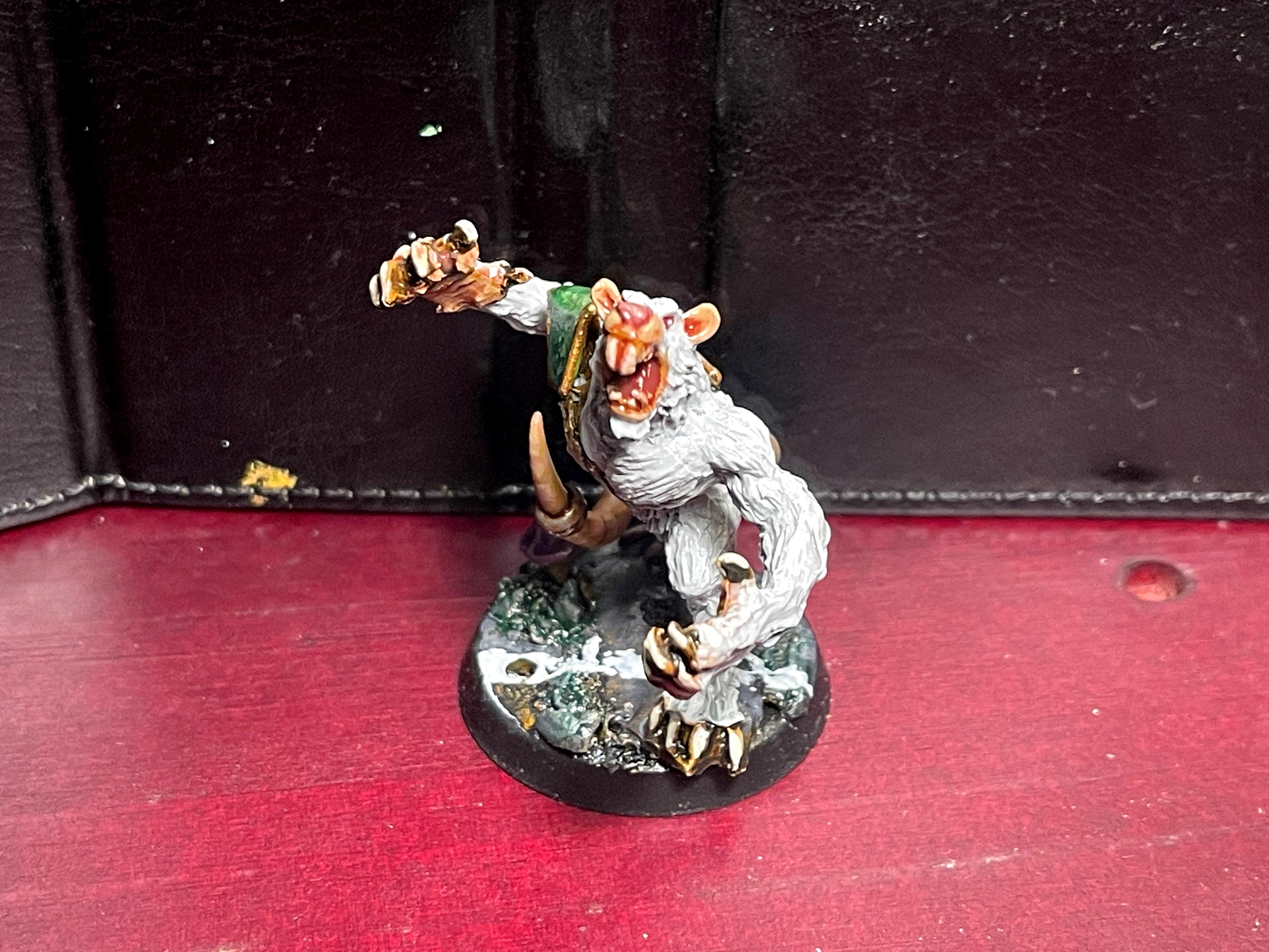 Mozrog Squigosaur Ork Orks Boss