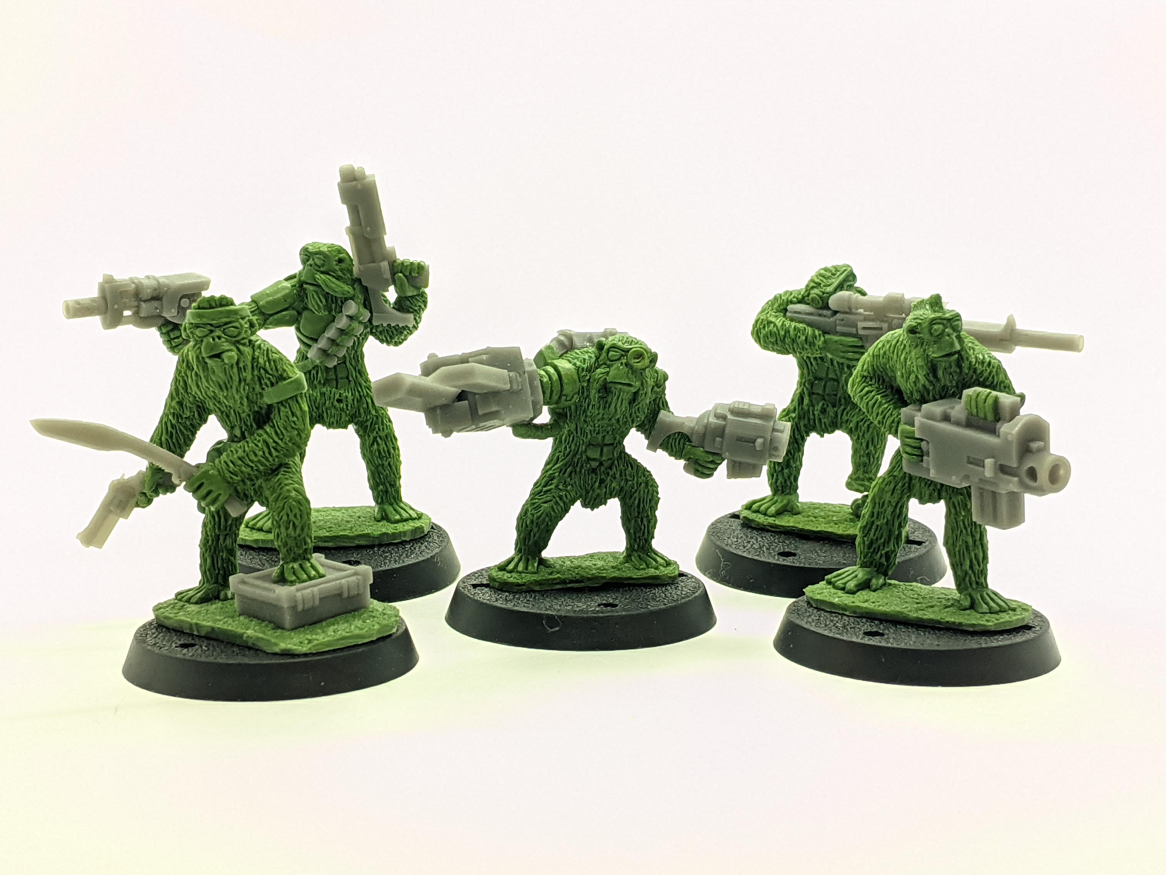 Astra Militarum, Greenstuff, Imperial Guard, Inquisition, Inquisitor, Jokaero, Oldhammer, Space Apes
