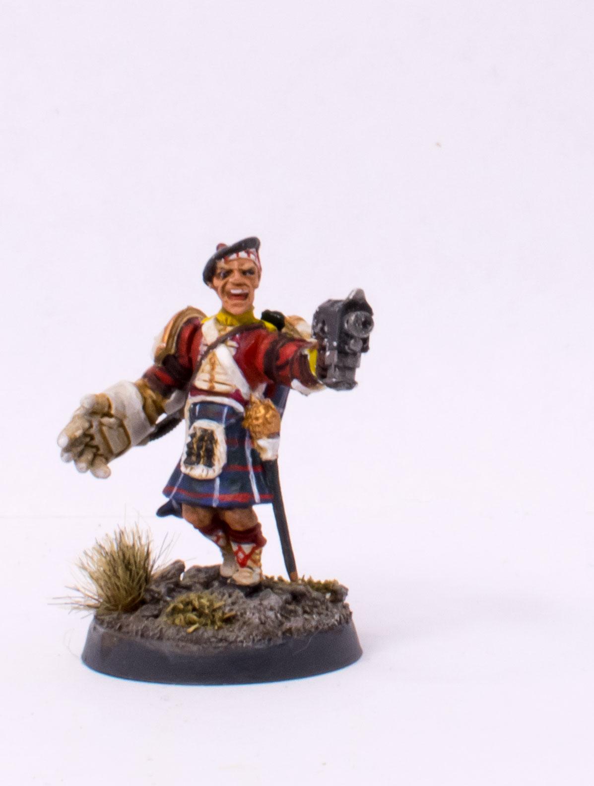 Astra Militarum, Conversion, Highland, Highlander, Imperial Guard, Kitbash, Scion, Scotland, Tempestus Scions