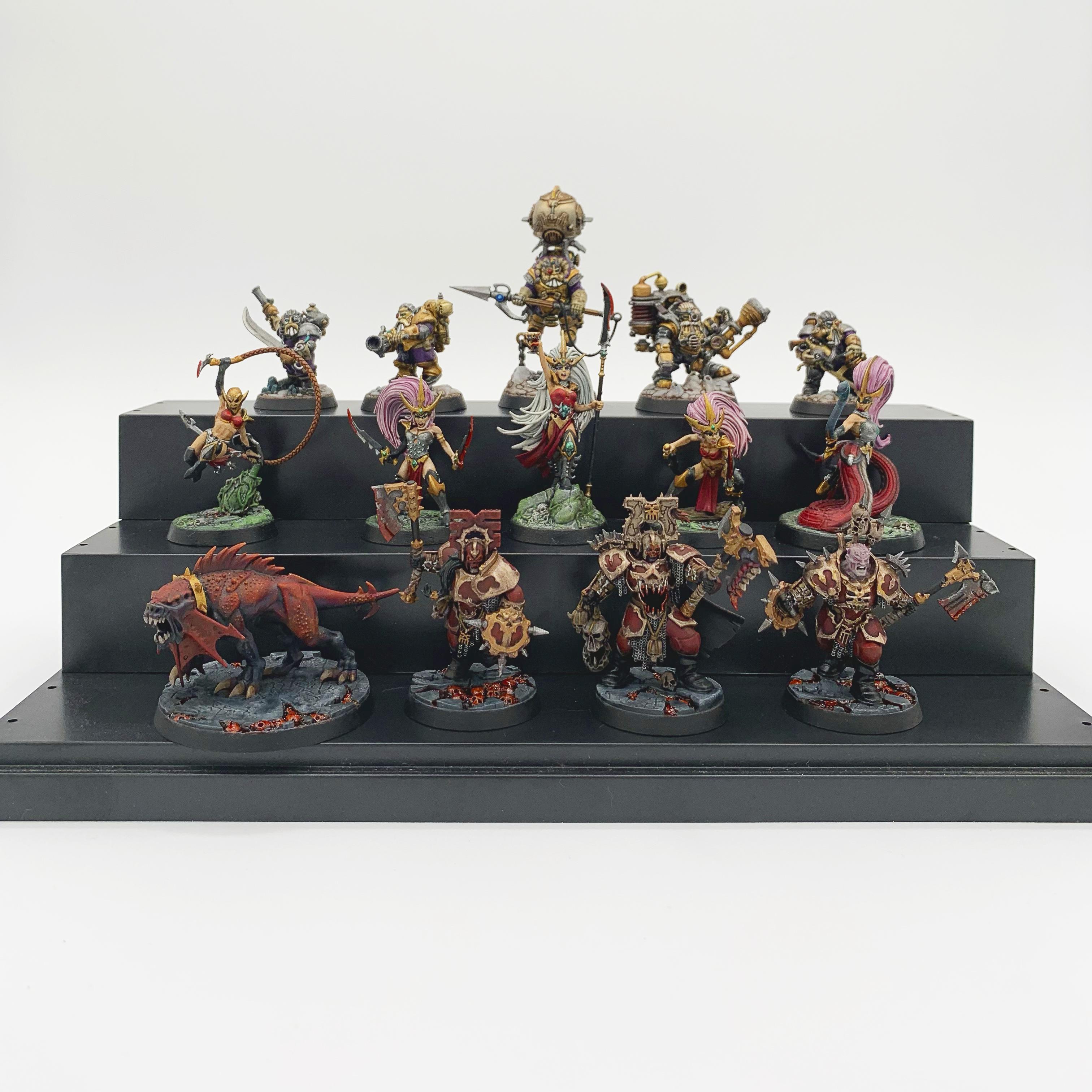 Magore's Fiends, Morgwaeth's Blade Coven, Thrundrik's Profiteers, Underworlds