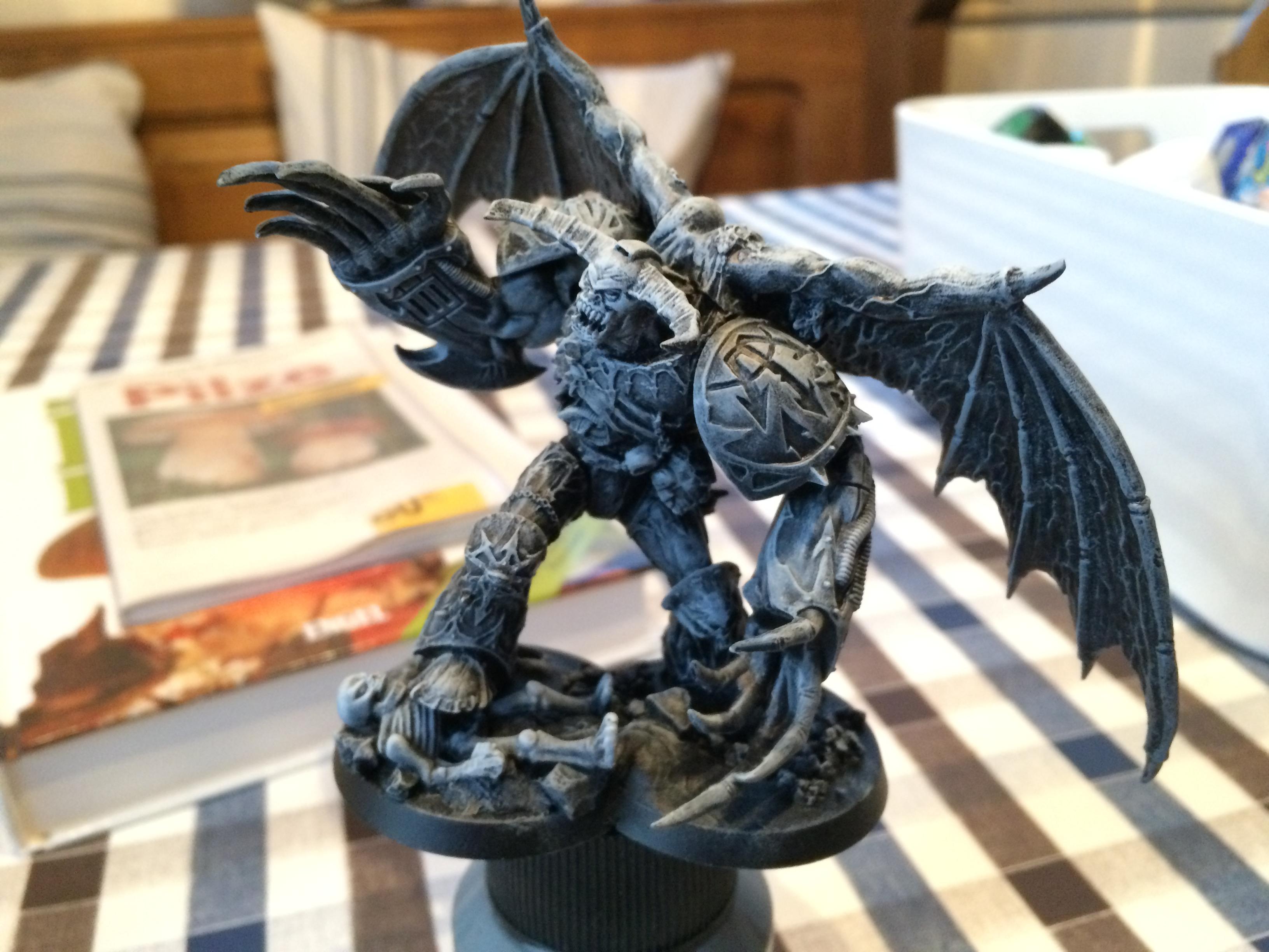 Daemon Prince, Daemons, Gray, Grey, Heretic Astartes, Paule, Warhammer ...