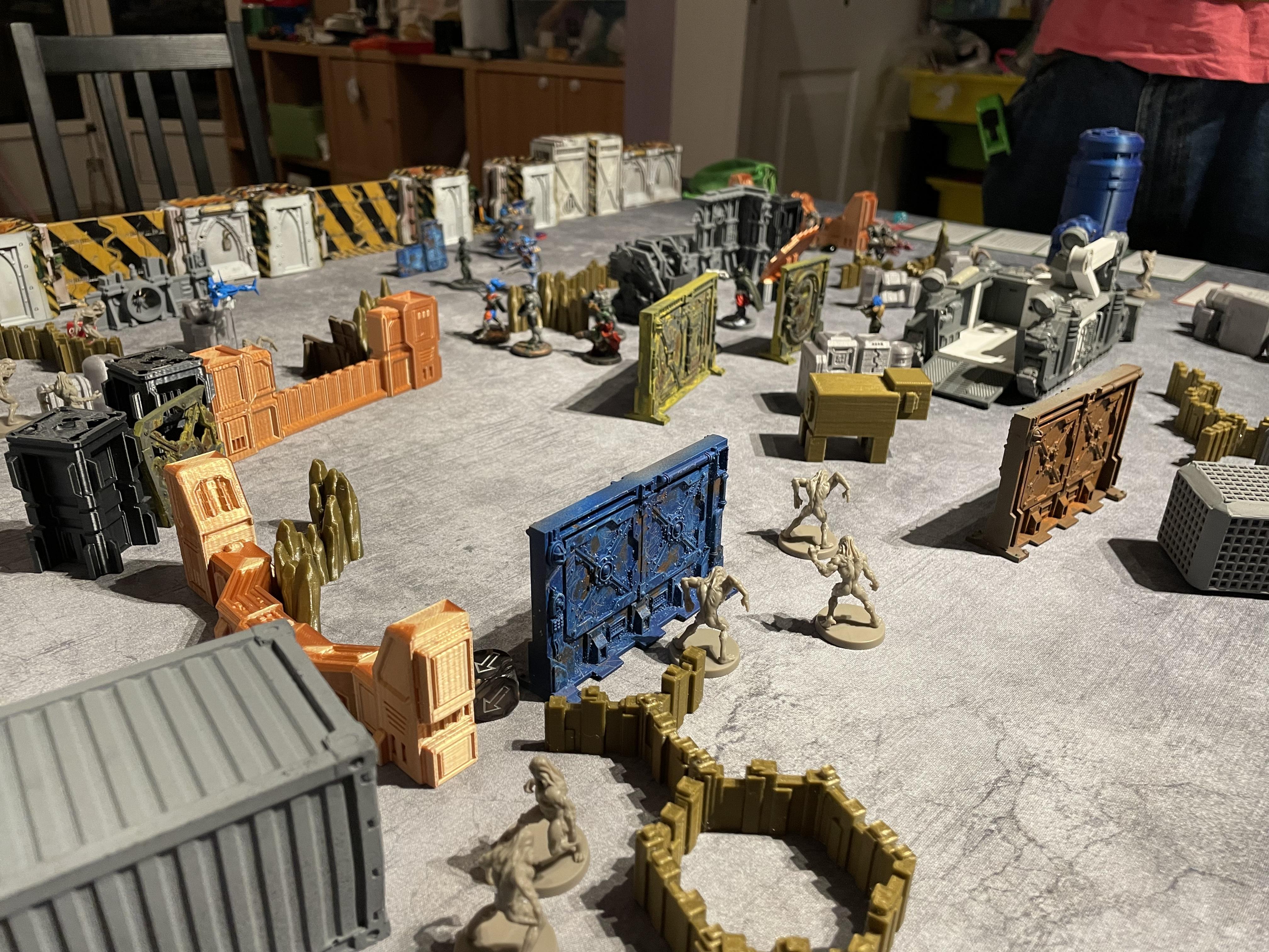 Battle Report, Cargo, Quarantine 37, Stargrave, Terrain
