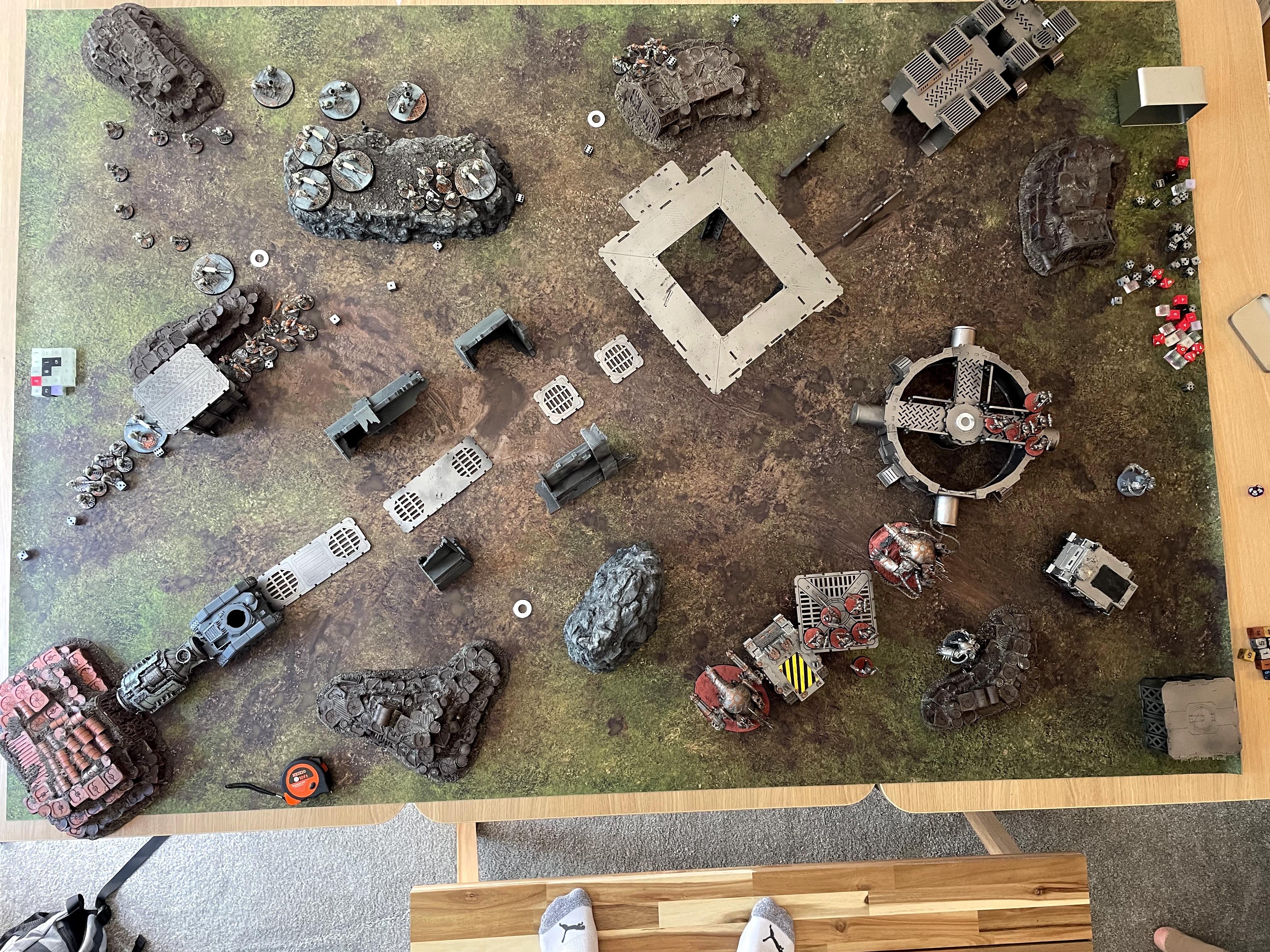 Warhammer 40,000, Overhead Start
