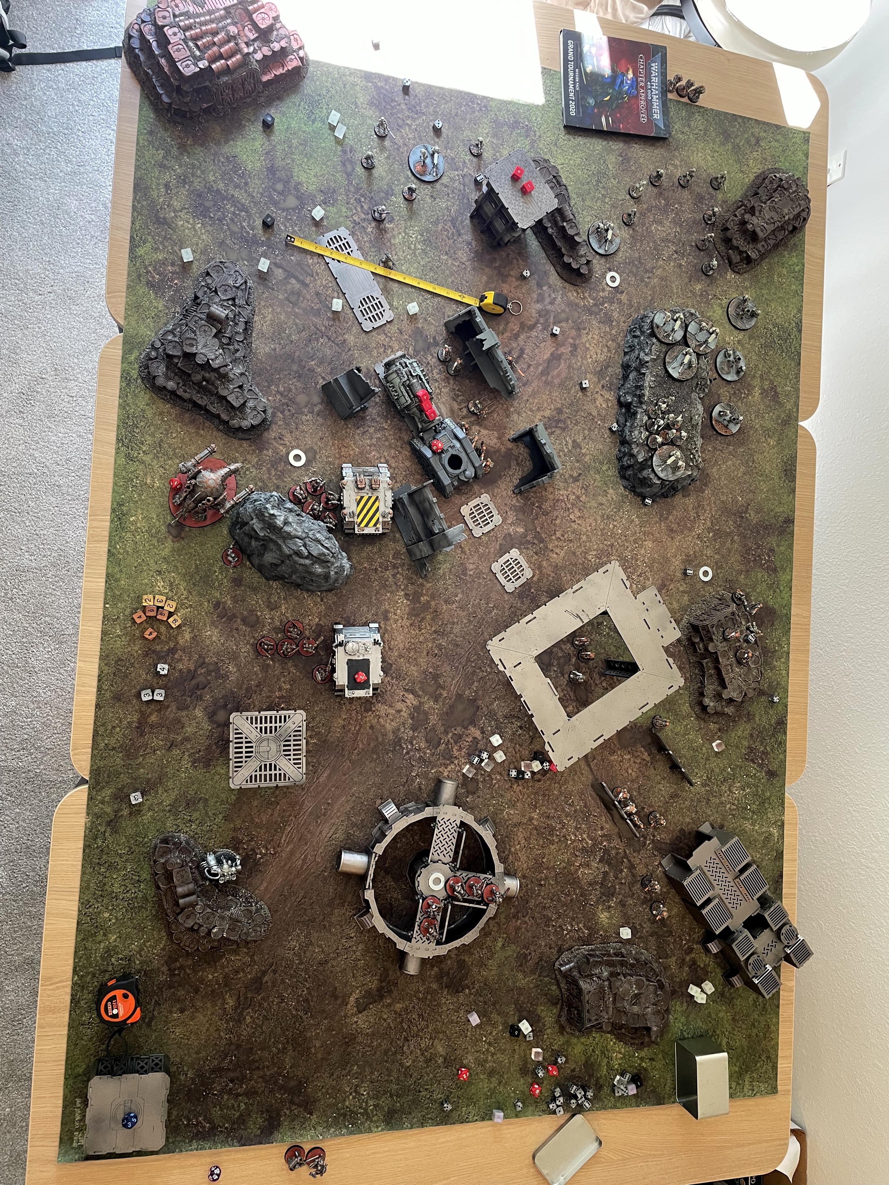 Warhammer 40,000, Turn 1