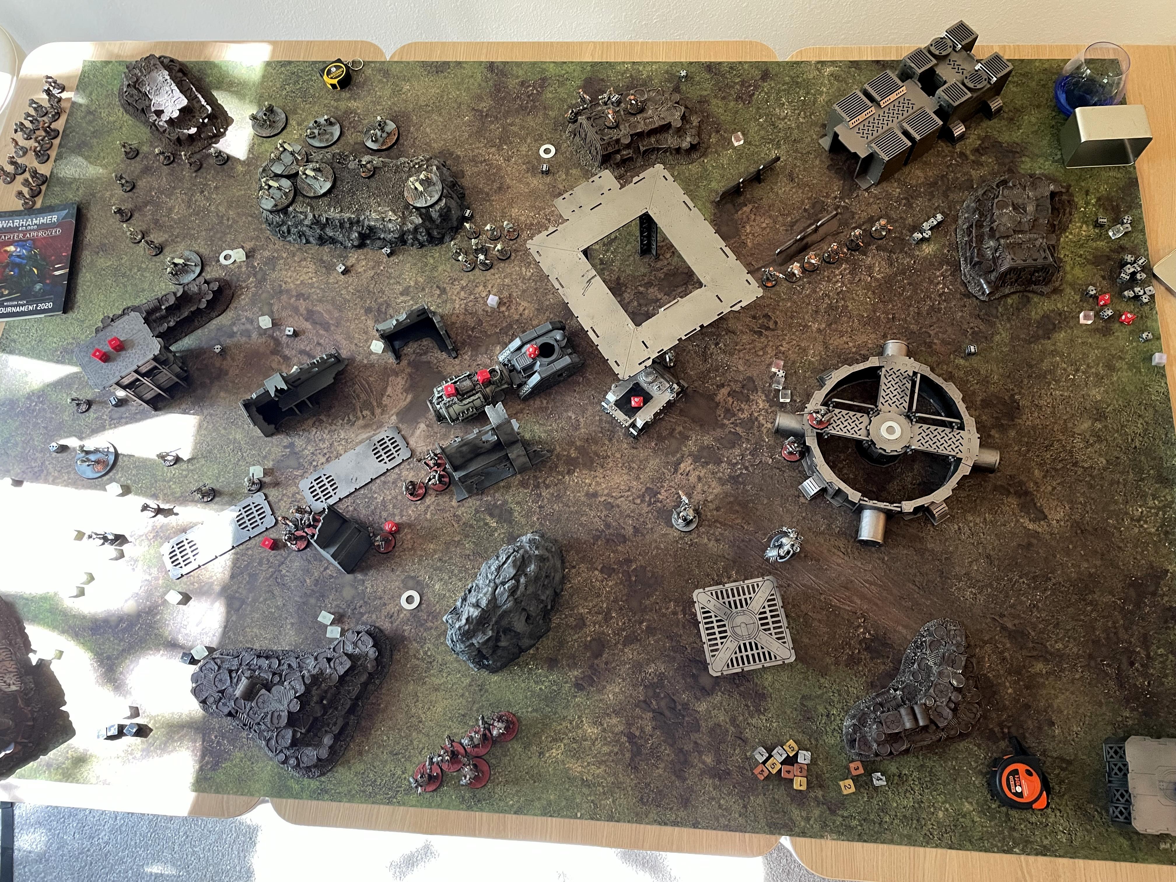 Warhammer 40,000, Train Advances