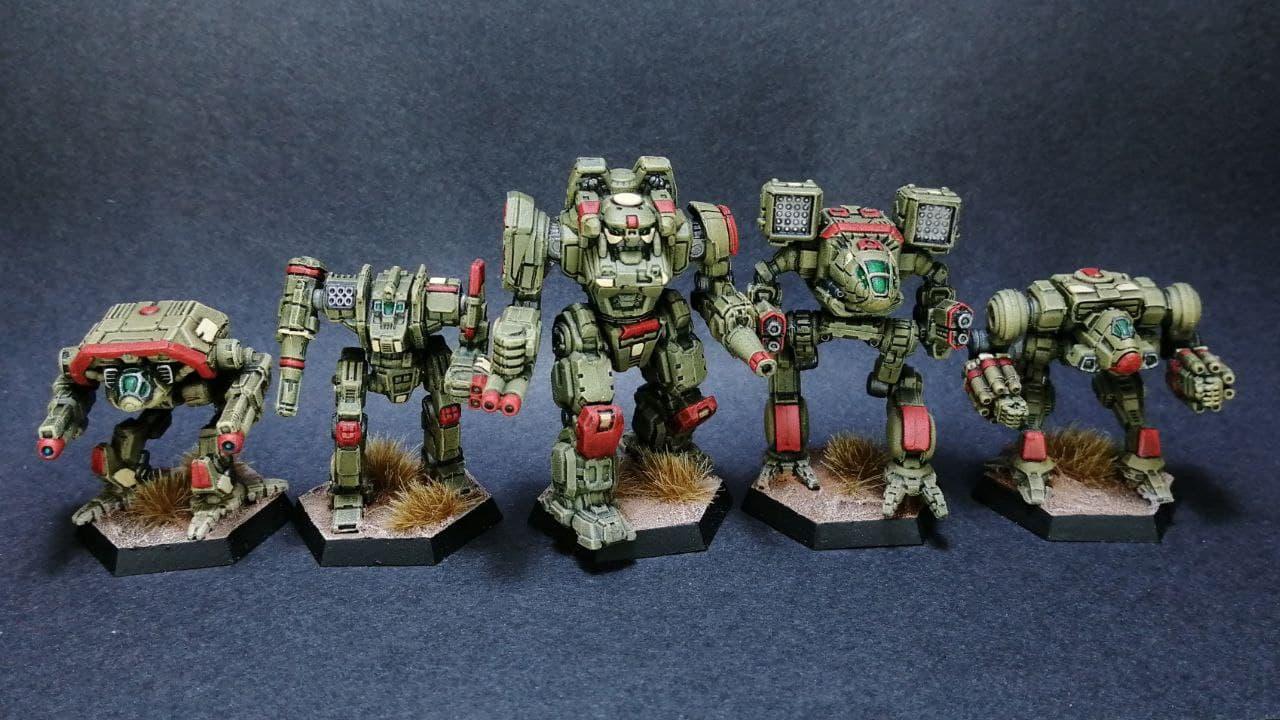 Battlemechs, Battletech, Clan, Gargoyle, Mad Cat, Mech, Mecha, Puma, Star, Timber Wolf
