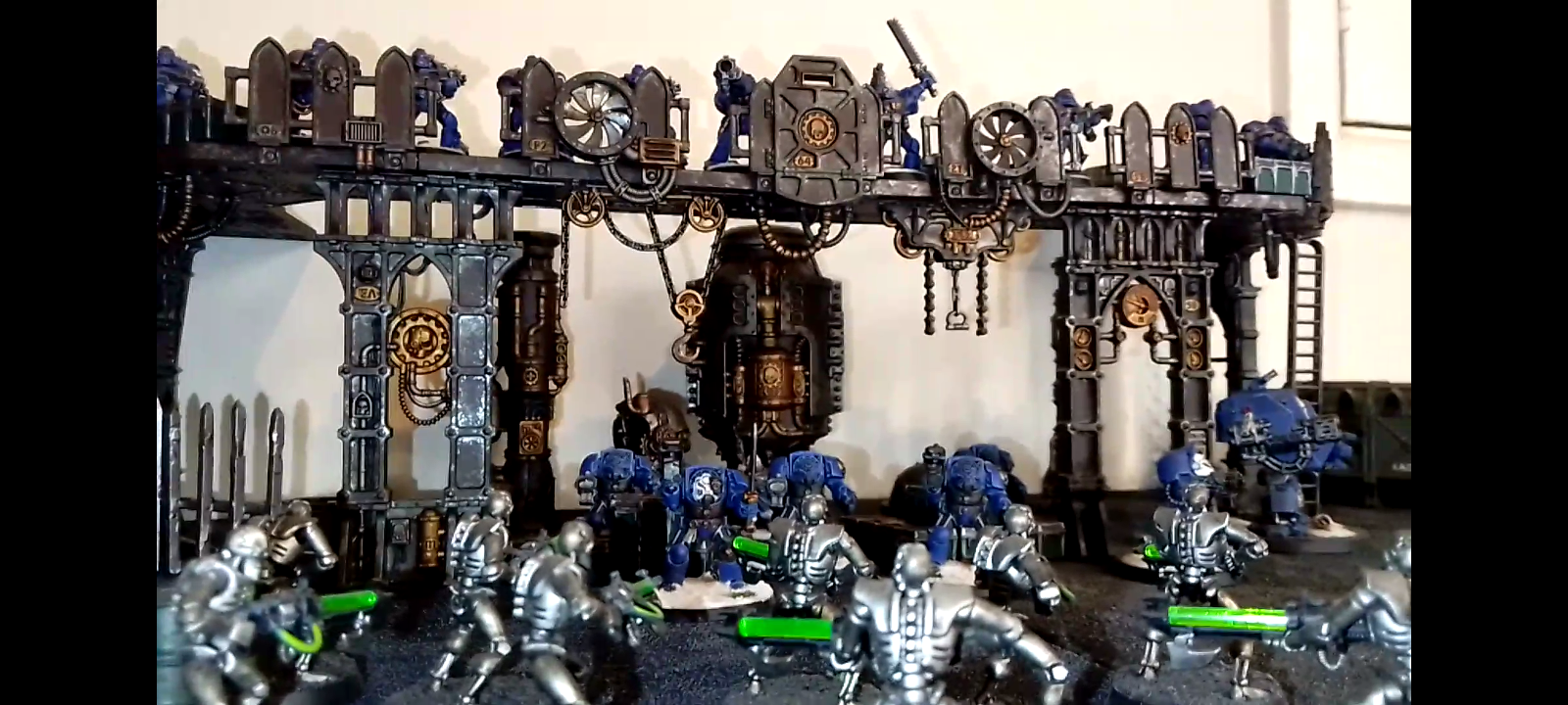 Sector Mechanicus Galvanic Magnavent Set Display.(1)