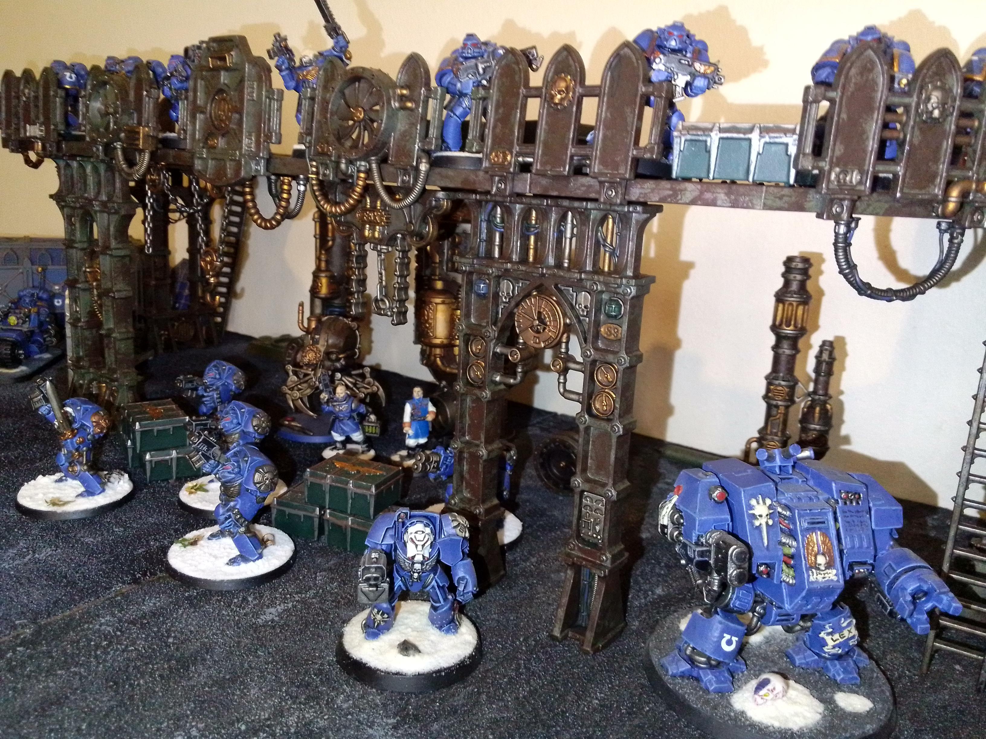 Sector Mechanicus Galvanic Magnavent Set Display.(7)