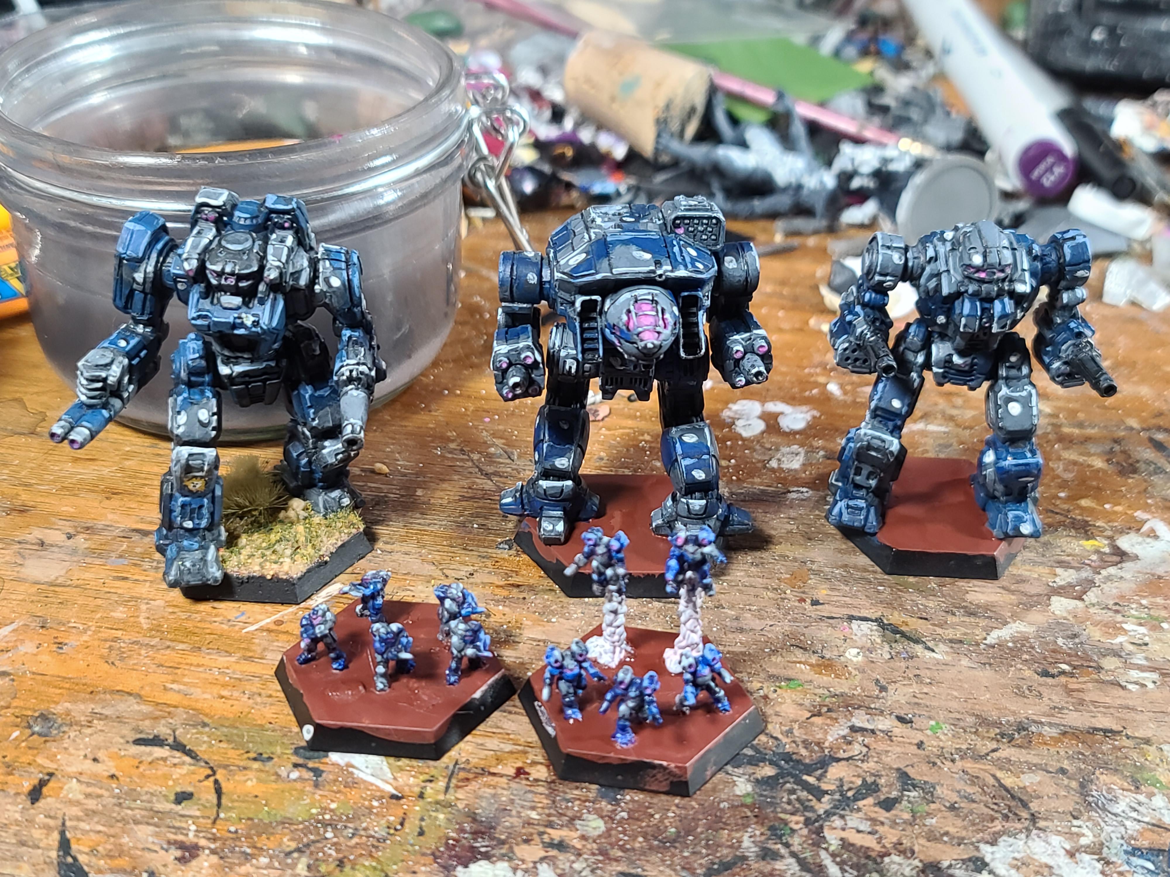 Battletech, Catalyst Game Labs, Clans, Dire Wolf, Elementals, Executioner, Gargoyle, Ghost Bear, Mech
