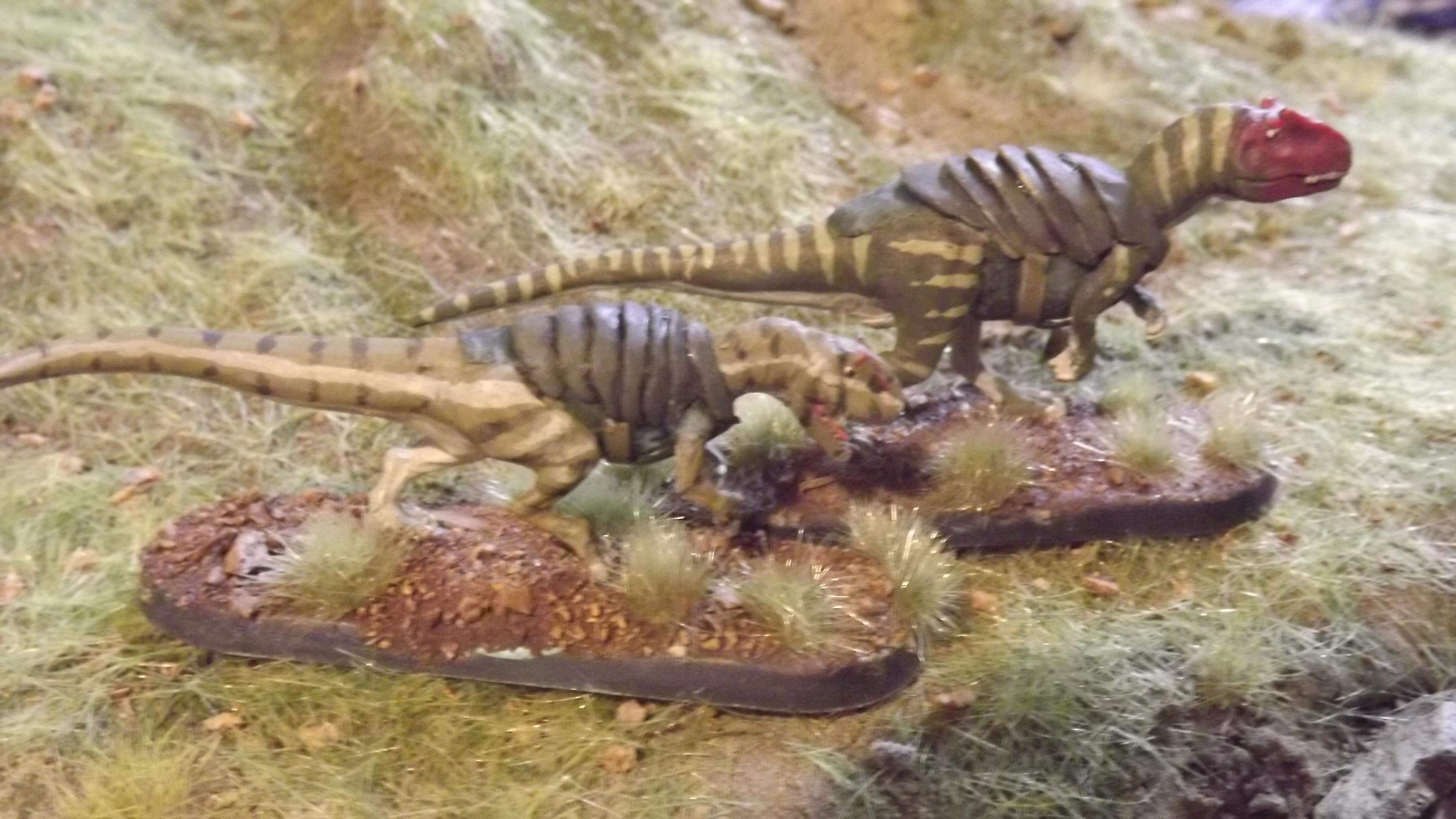 Allosaurus, Armoured Dinosaurs, Khursan Miniatures, Miniature Allosaur