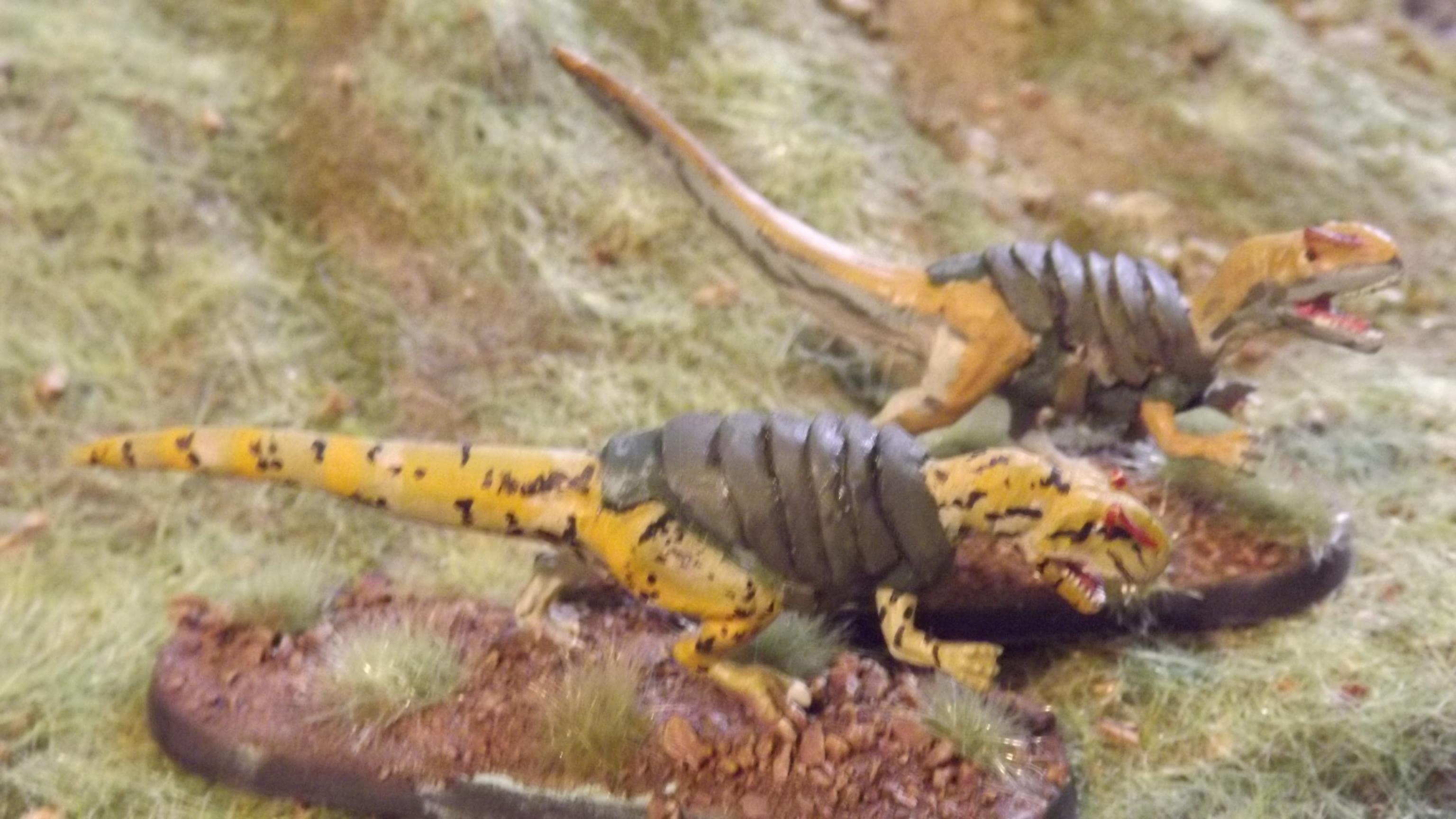 Allosaurus, Armoured Dinosaurs, Khursan Miniatures, Miniature Allosaur