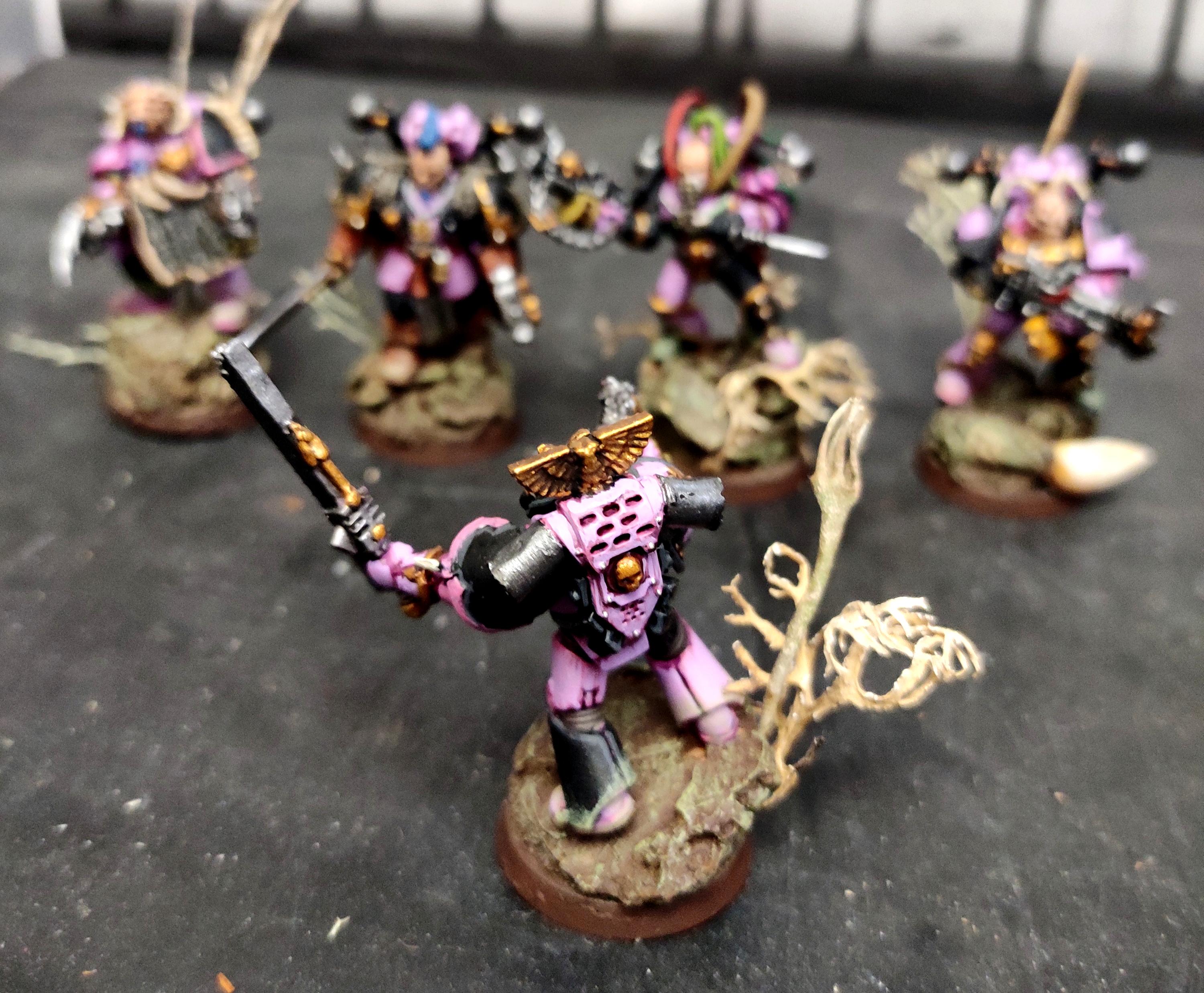 Chain Sword, Chaos, Chaos Space Marines, Conversion, Emperor's Children, Heresy, Heretic Astartes, Infantry, Kitbash, Perfection Or Death, Regiment, Slaanesh, Traitor Legions, Warhammer 40,000