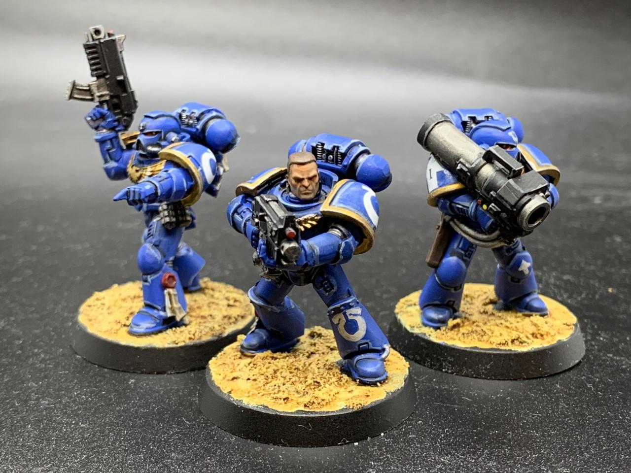 Blue, Space Marines, Tactical Squad, Ultramarines, Warhammer 40,000