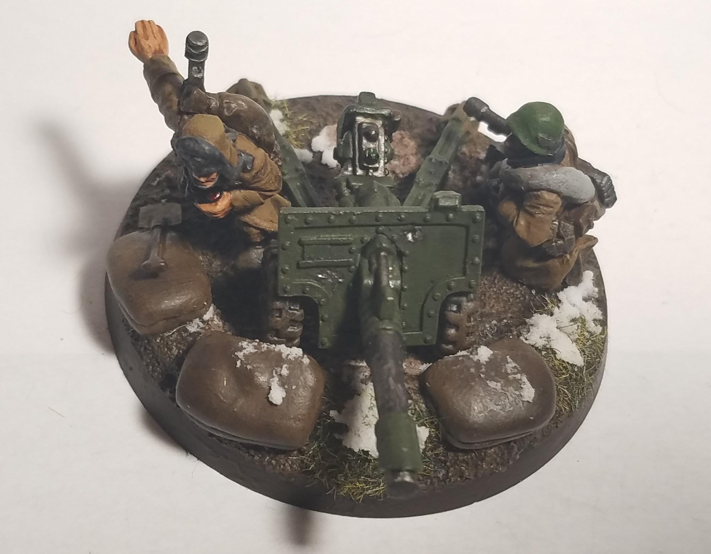 2nd Edition, Astra Militarum, Heavy Weapon Squad, Heavy Weapon Team, Ice Warriors Of Valhalla, Imperial Guard, Lascannon, Valhallans