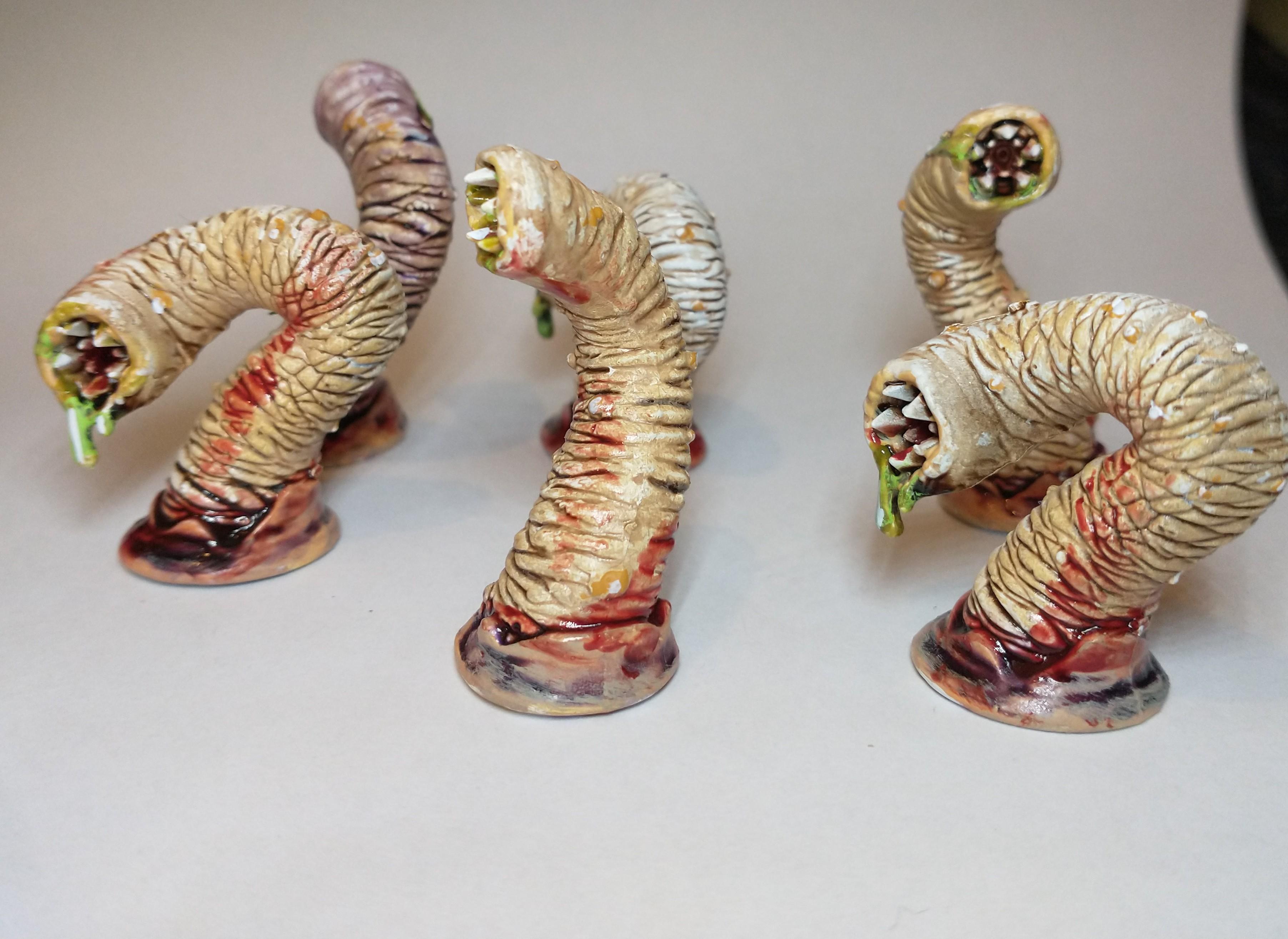 Crawler, Halloween, Japanese, Worm, Worms, Yokai - Acid Worms b ...