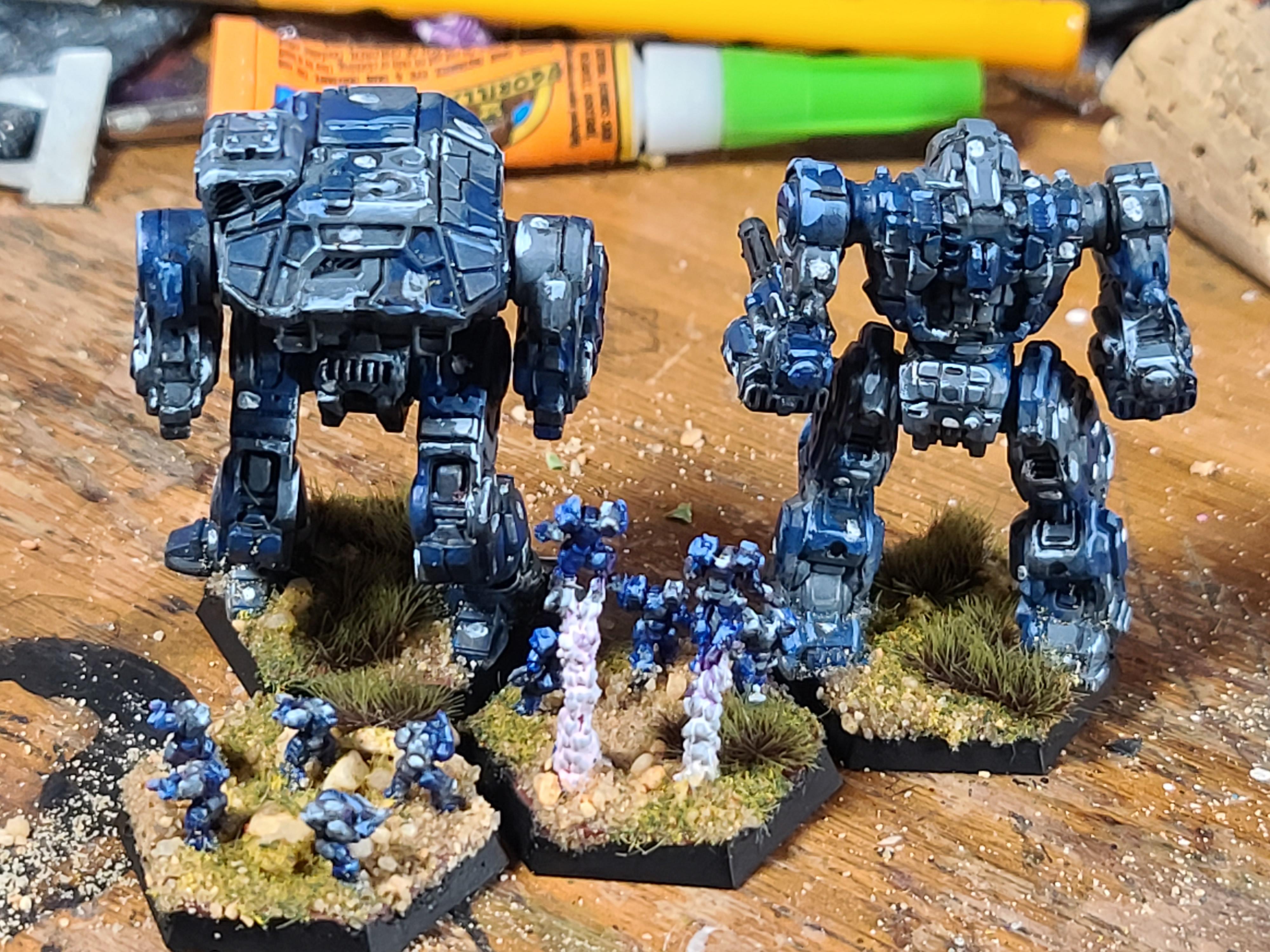 Battletech, Catalyst Game Labs, Clans, Dire Wolf, Elementals, Gargoyle, Ghost Bear, Mech