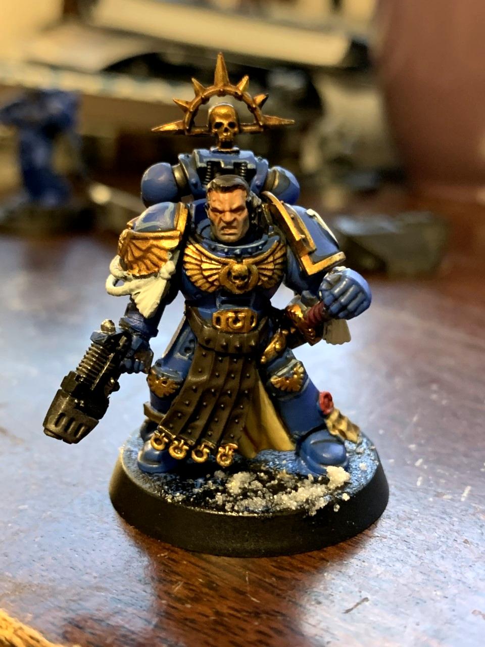 Captain, Kitbash, Ultramarines, Work In Progress