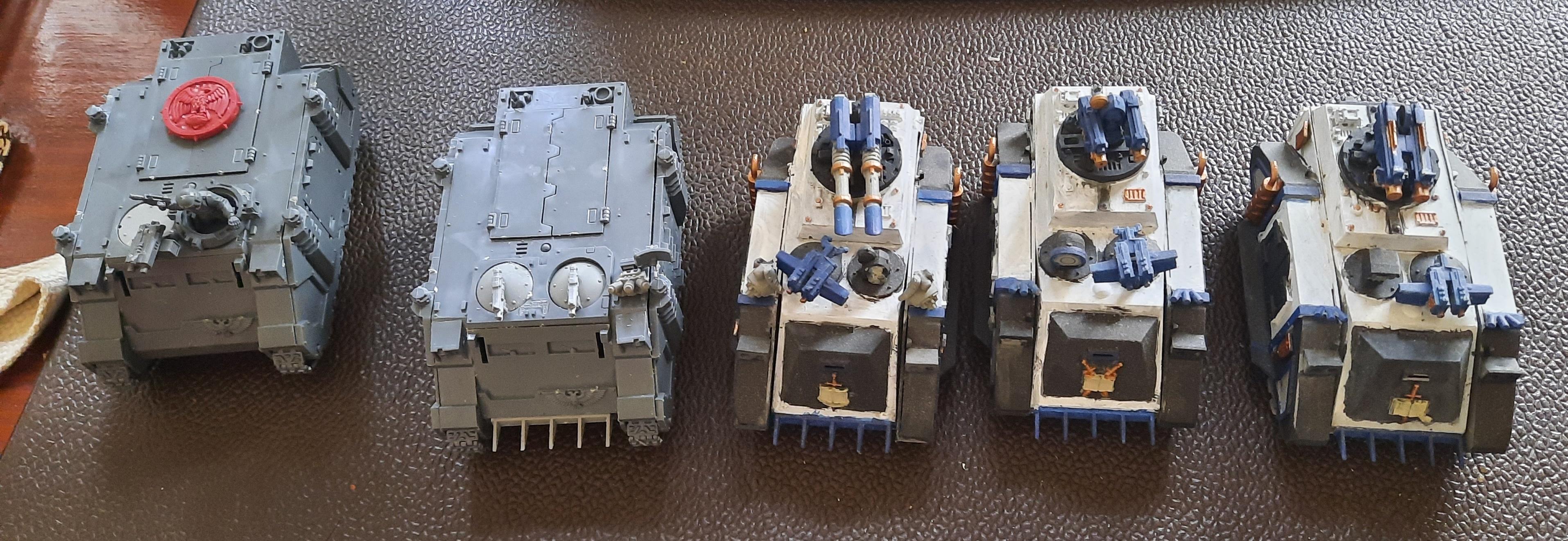 Adeptus Arbites, Field Police, Razorback, Rhino, Rogue Trader, Space Marines