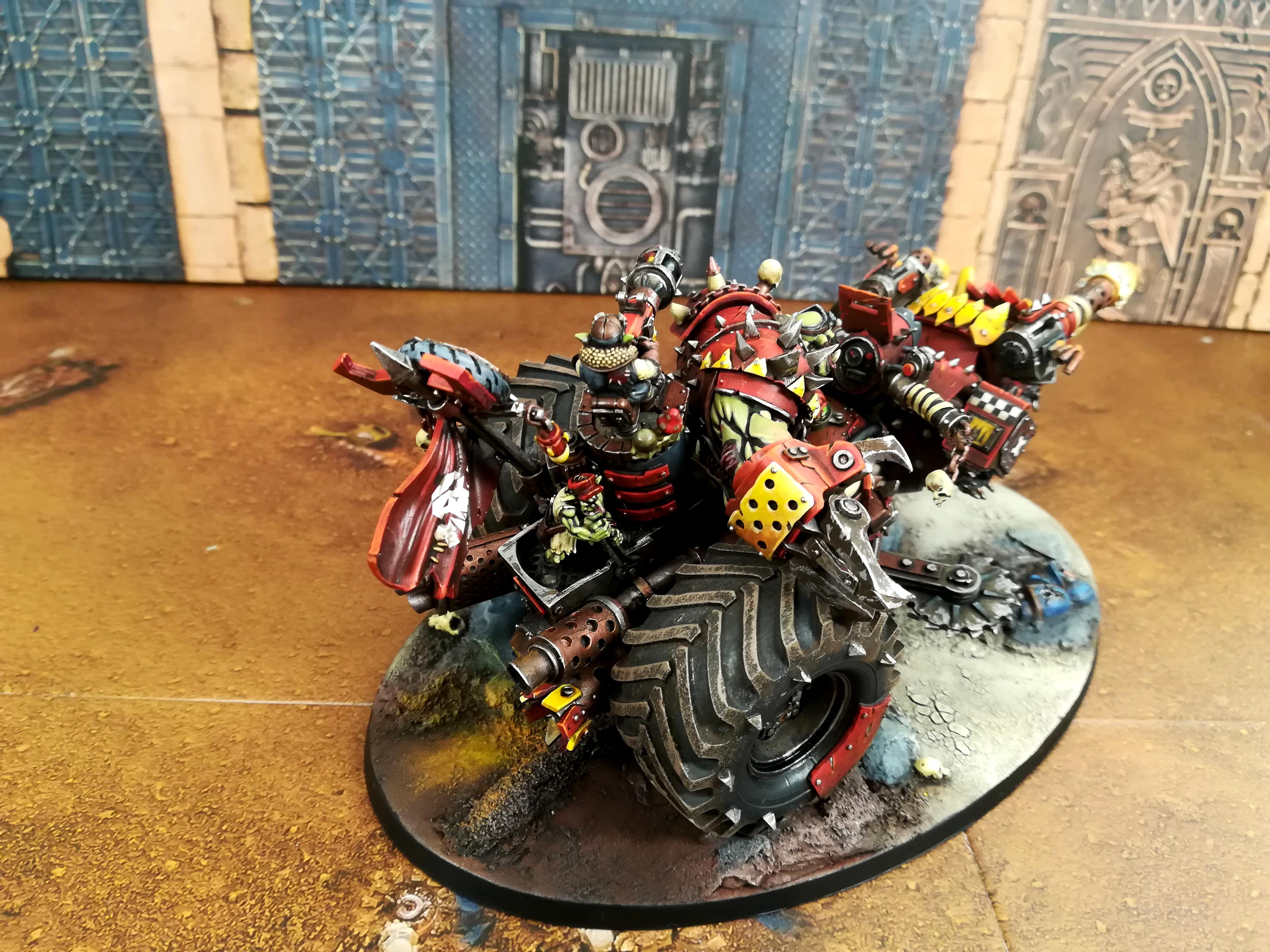 Nob, Orks, Red, Vehicle