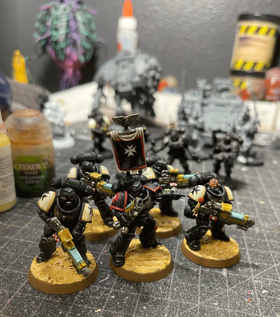 Black Templars, Hellblasters, Space Marines