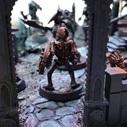 Chaosdiscordcomp, Diorama, Object Source Lighting, Skeletons, Spooky, Wfb, Work In Progress