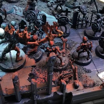 Chaosdiscordcomp, Diorama, Object Source Lighting, Skeletons, Spooky, Wfb, Work In Progress