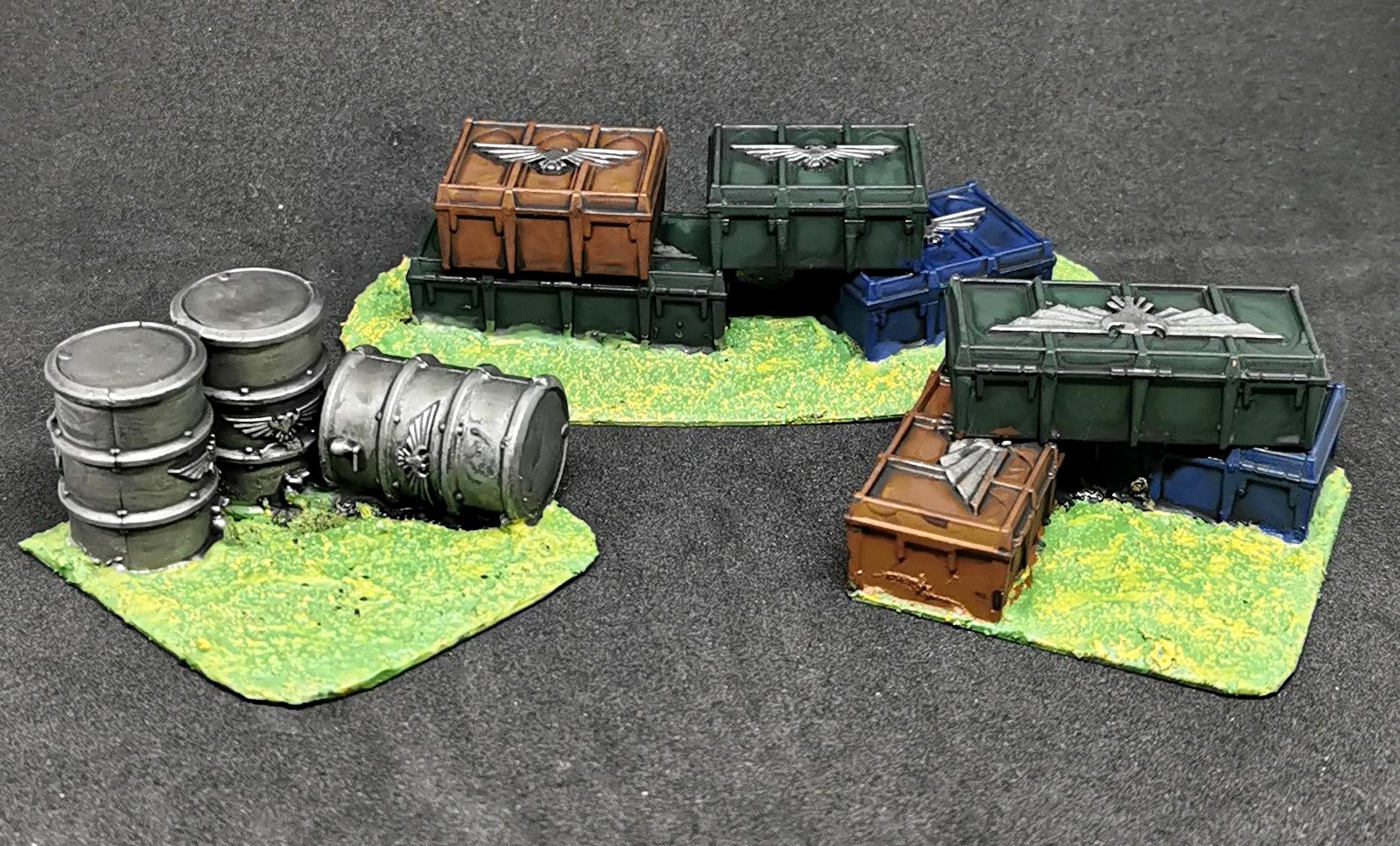 Barrels and Crates