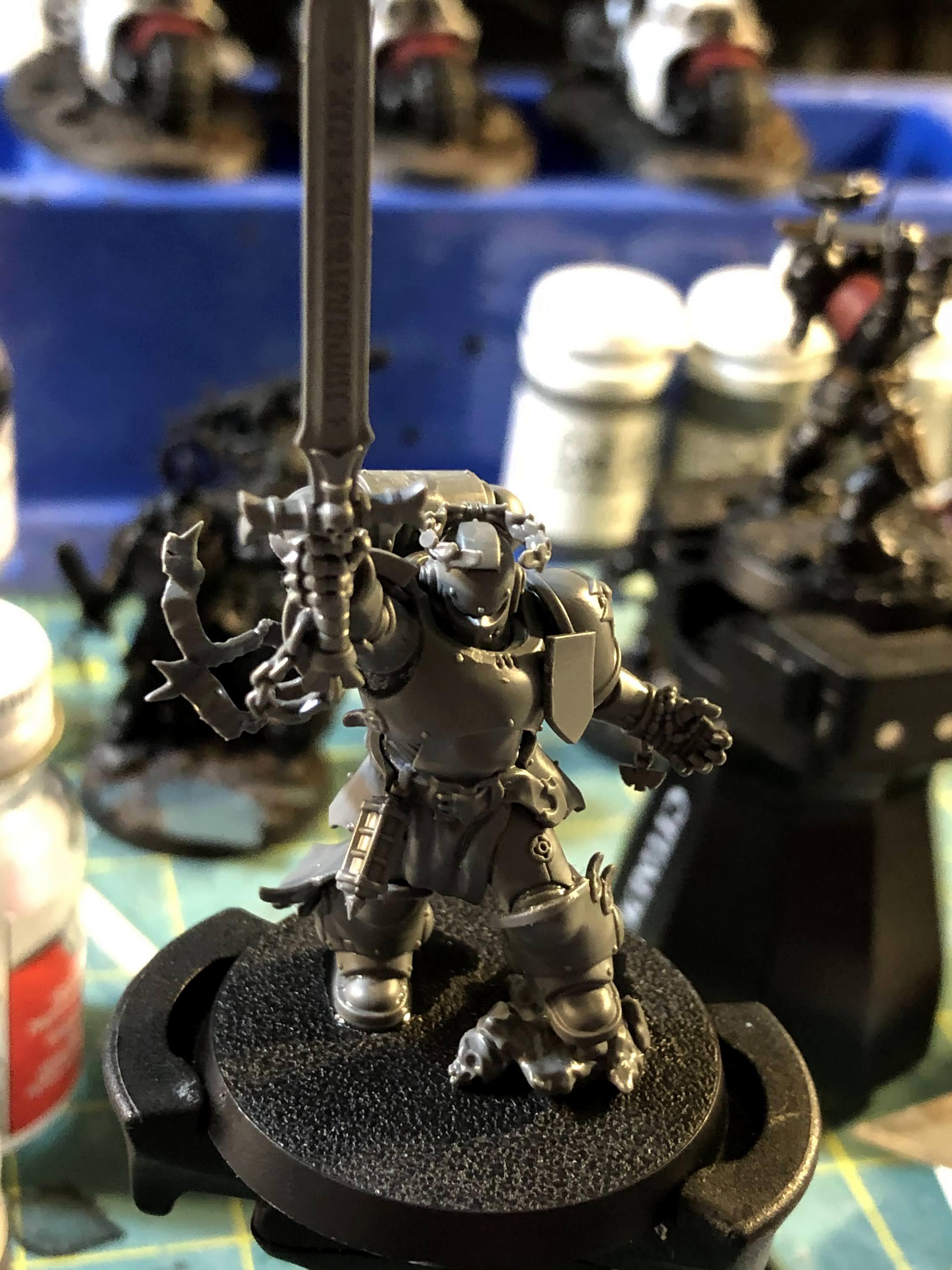Black Templars, Bladeguard, Bladeguard Veterans, Conversion, Custom, Incursor, Resin, Work In Progress