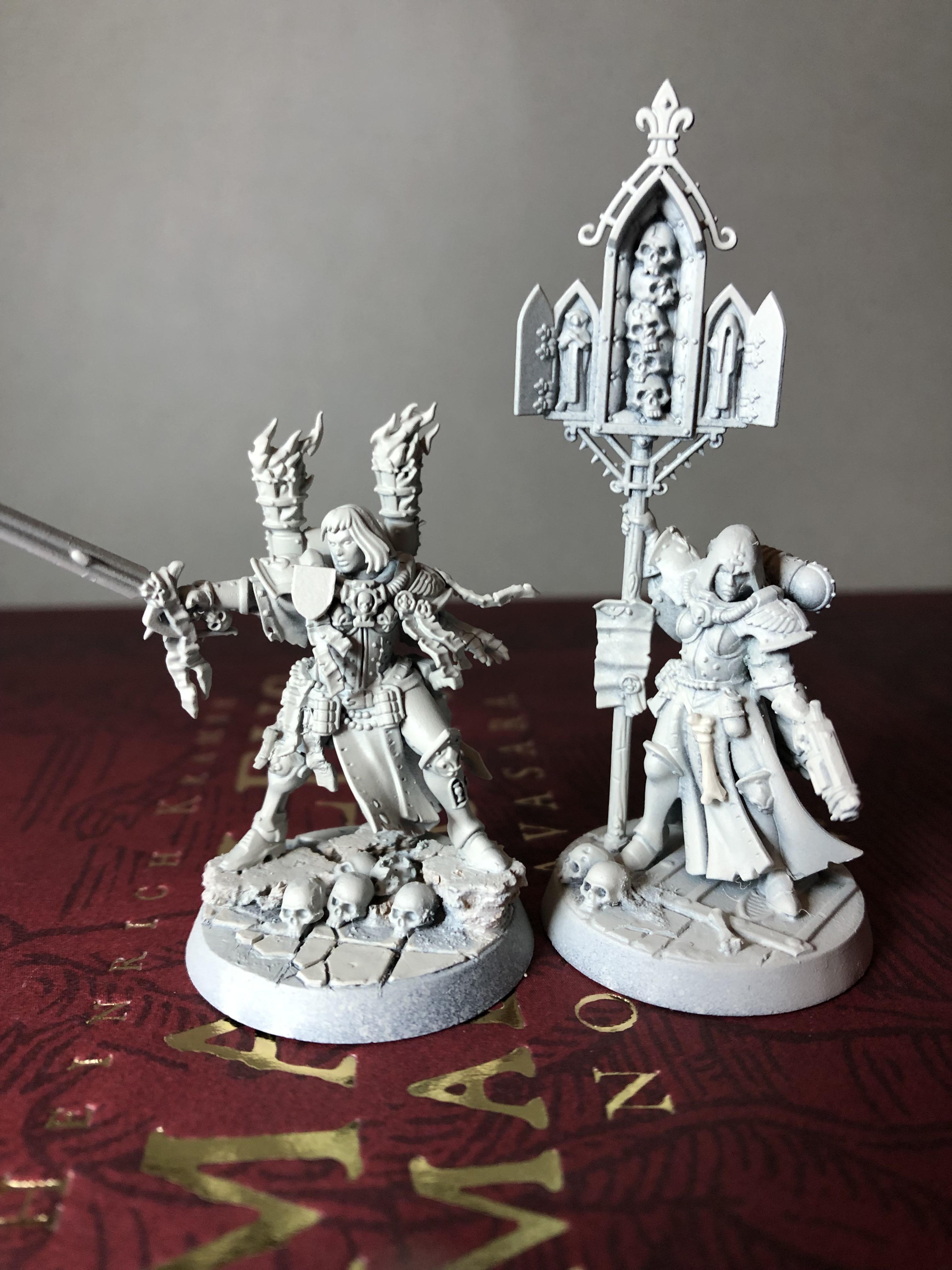 Battlesister, Battlesisters, Conversion, Ecclesiarchy, Inq28, Kitbash ...