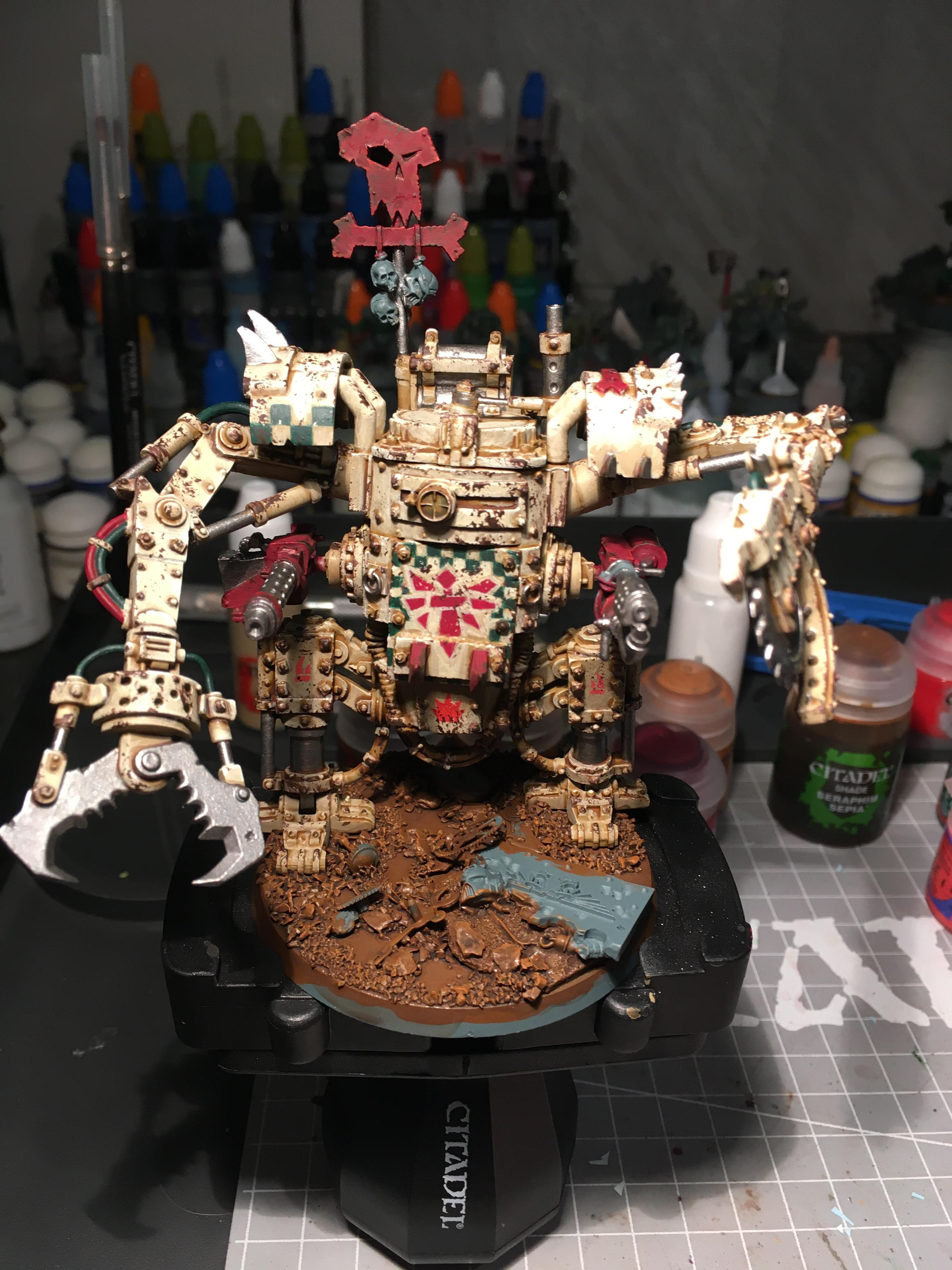 Deff Dread, Orks, Pip, Warhammer 40,000