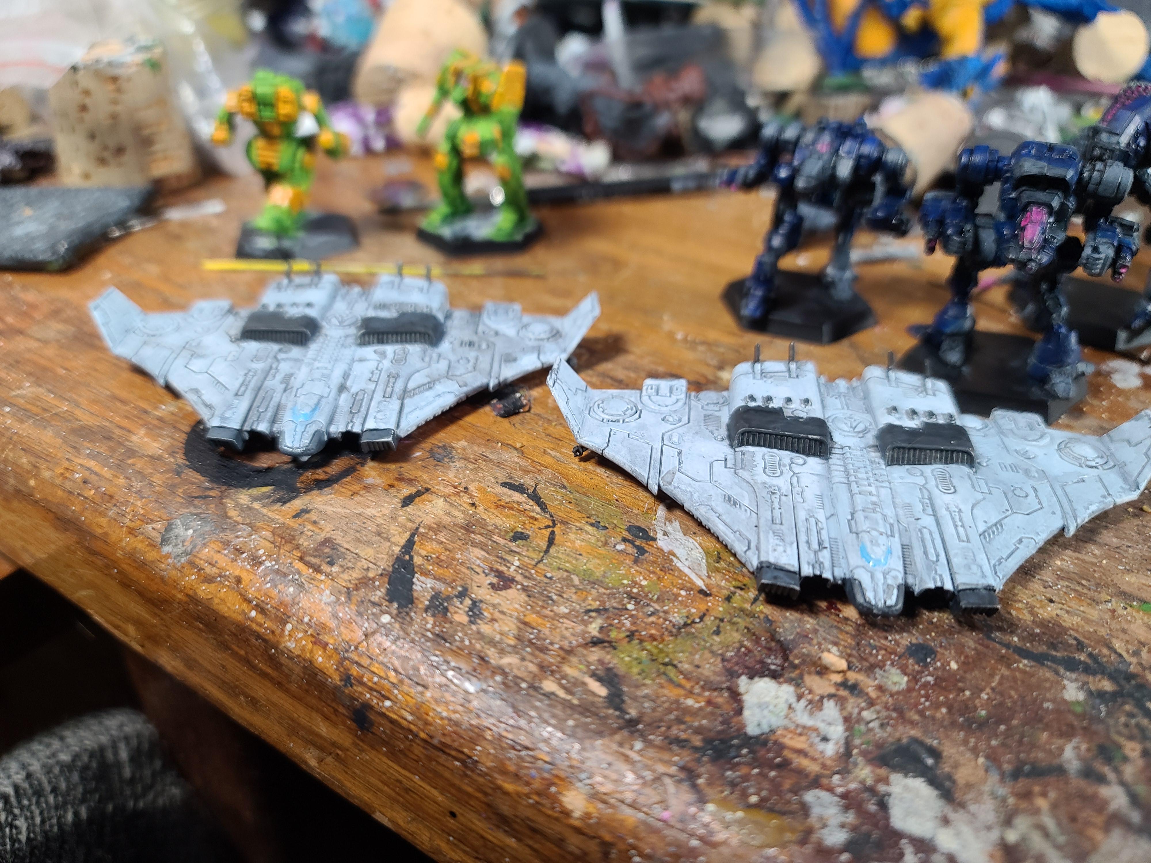 6mm, Aircraft, Areonautica Imperialis, Bomber, Tau, Tigershark