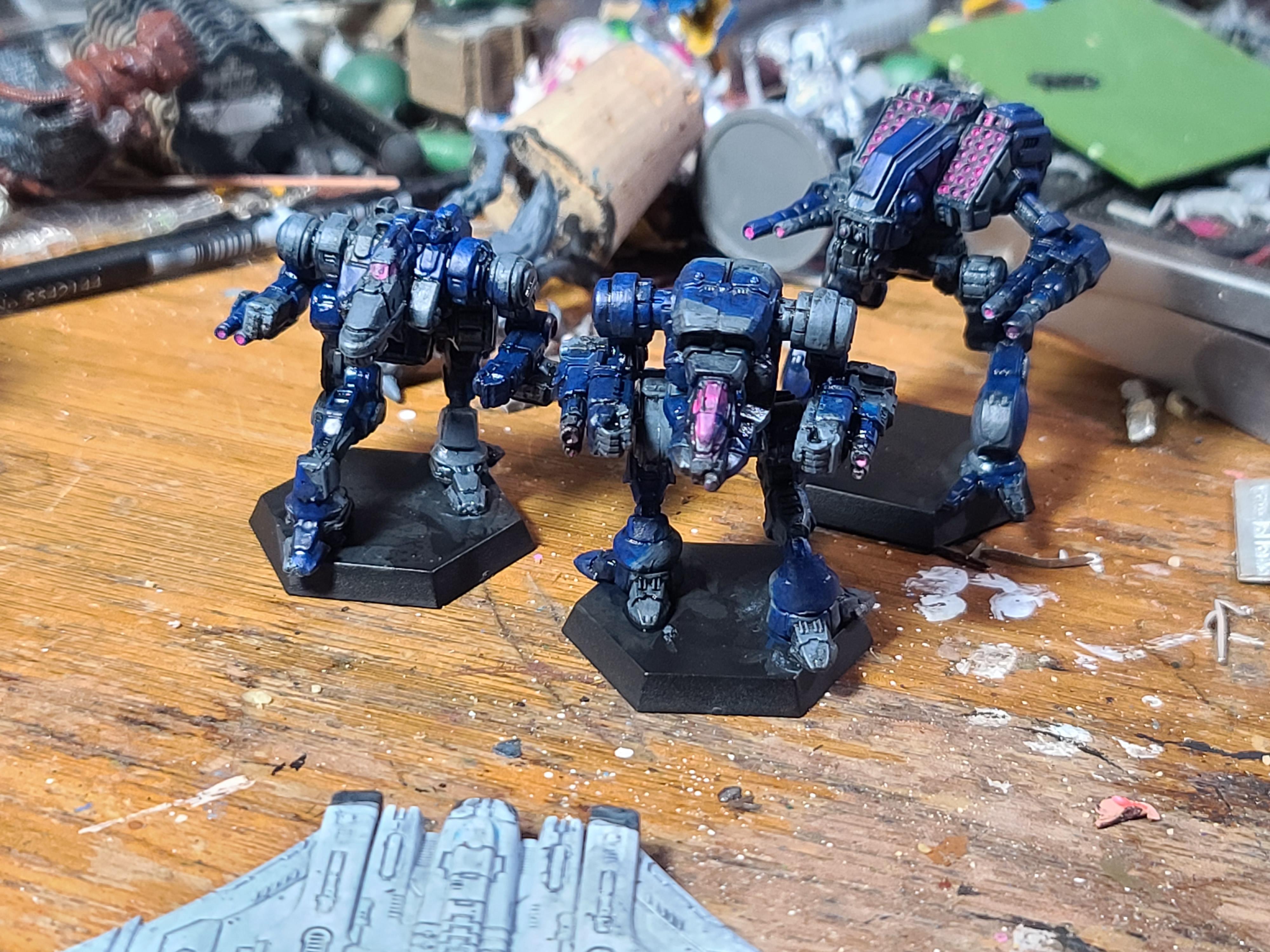 Battletech, Catalyst Game Labs, Clan, Ghost Bear, Mad Dog, Mech, Storm Crow, Viper