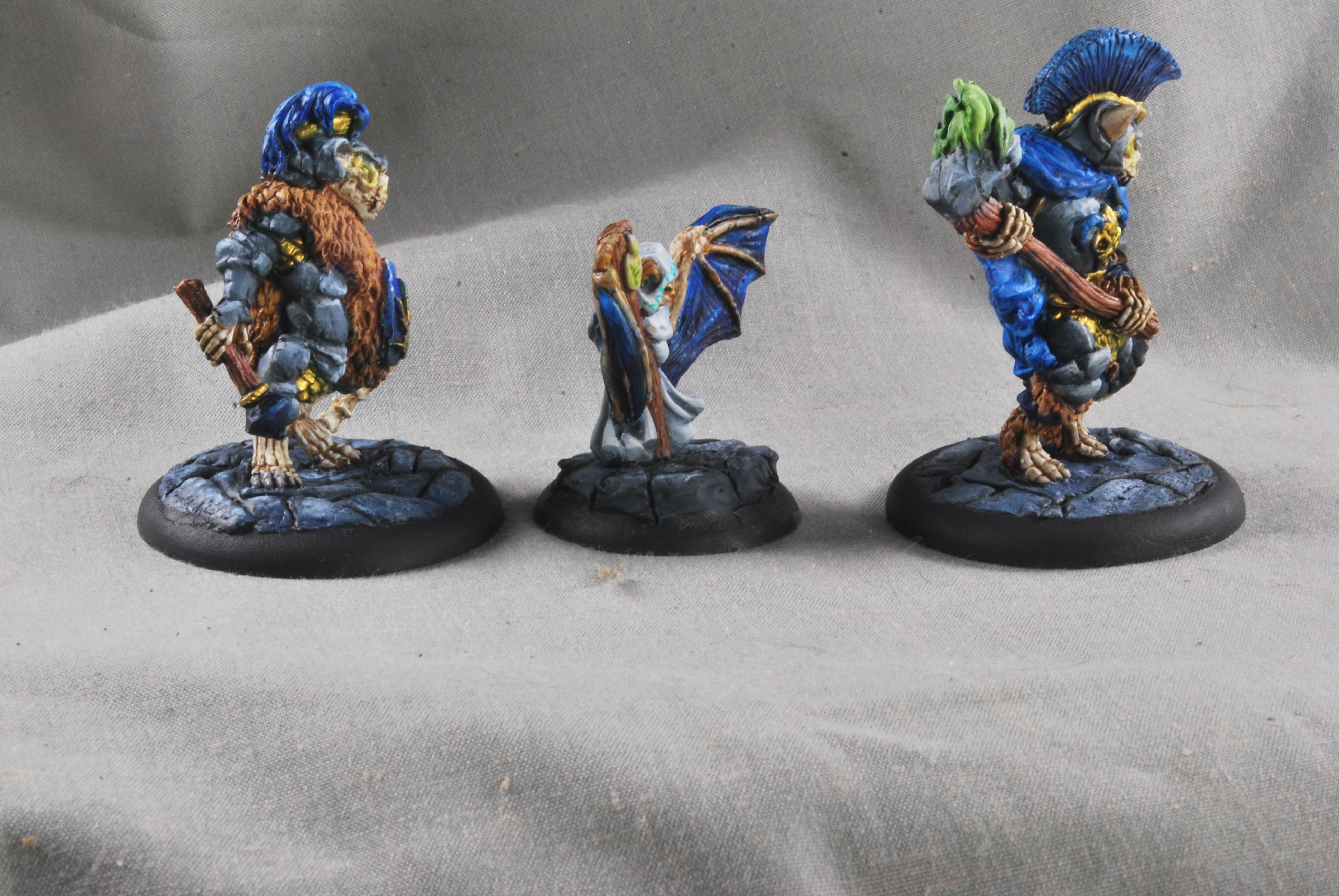 Animal Adventurers, Badgers And Burrows, Bat, Necromancer, Oathsworn Miniatures, Otter, Skeletons, Undead, Wildcat