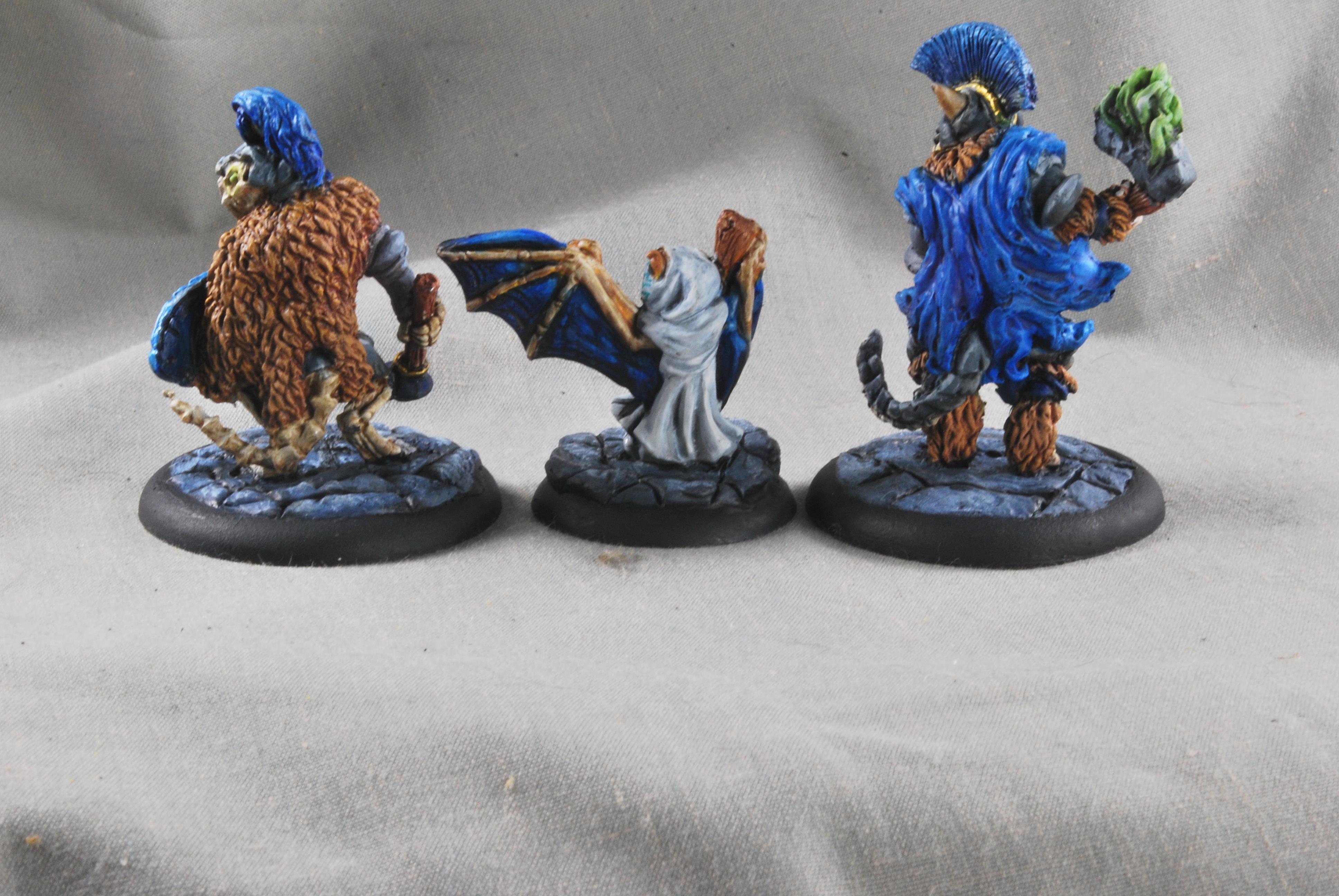Animal Adventurers, Badgers And Burrows, Bat, Necromancer, Oathsworn Miniatures, Otter, Skeletons, Undead, Wildcat
