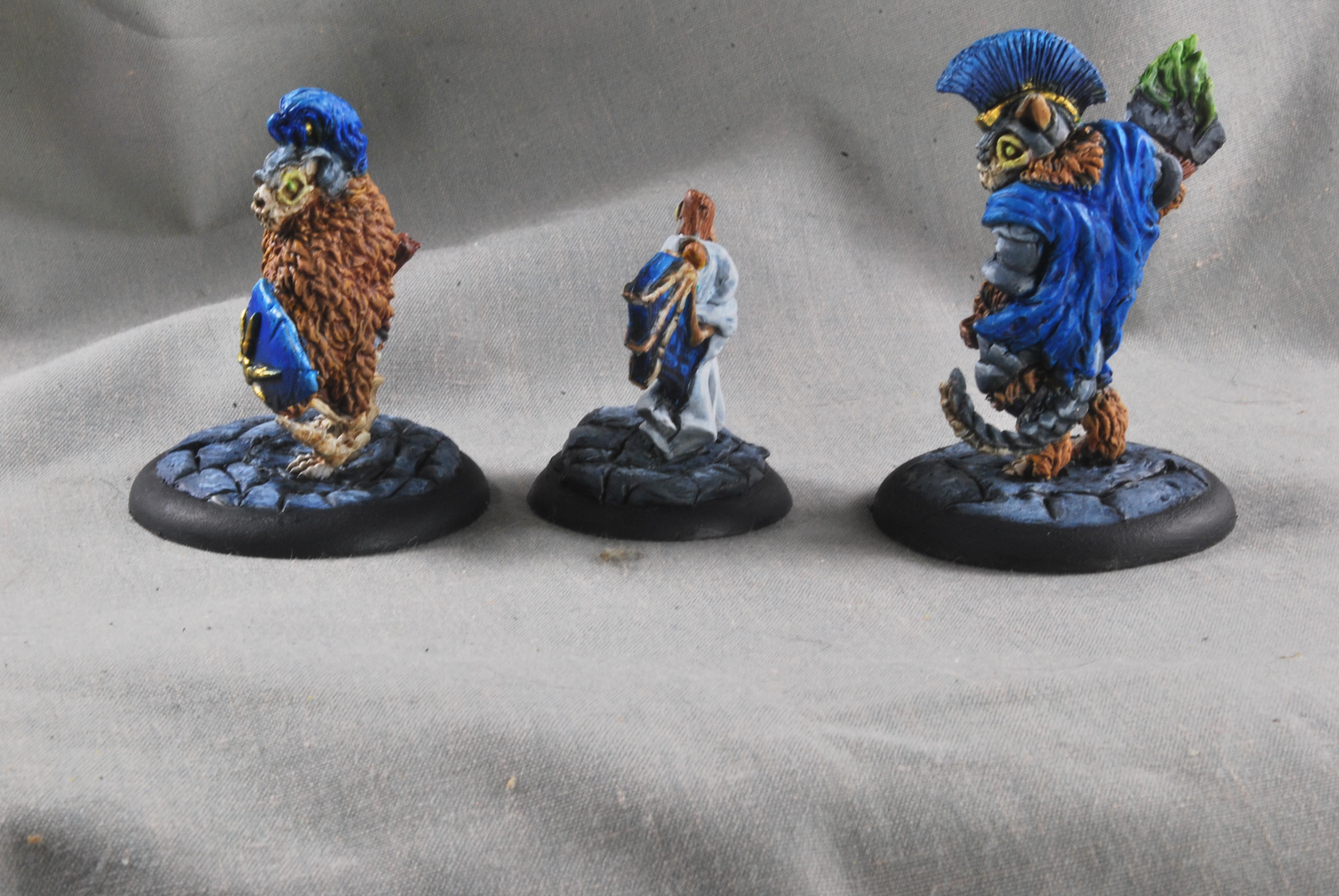 Animal Adventurers, Badgers And Burrows, Bat, Necromancer, Oathsworn Miniatures, Otter, Skeletons, Undead, Wildcat