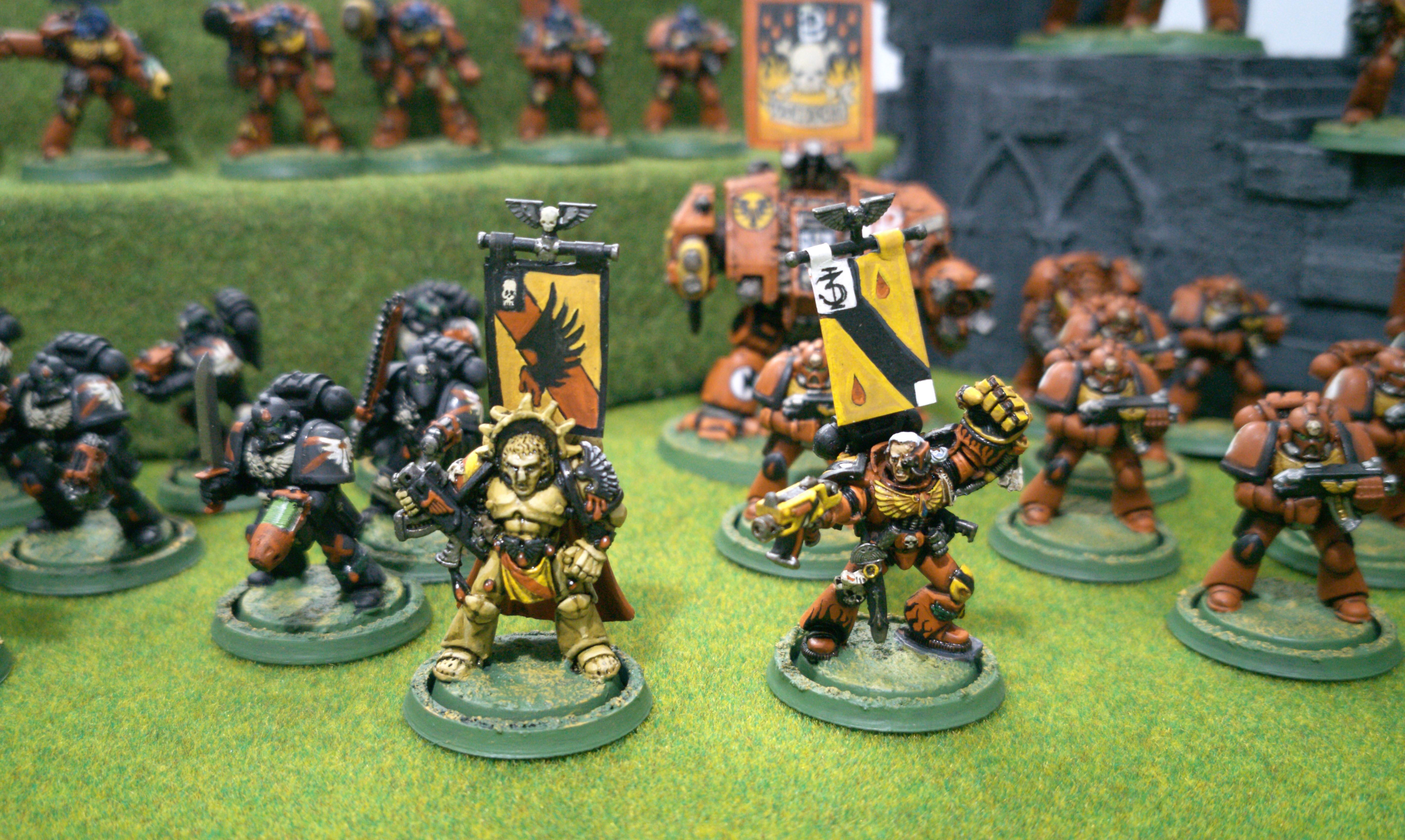 Blood Angles Captain and Tycho