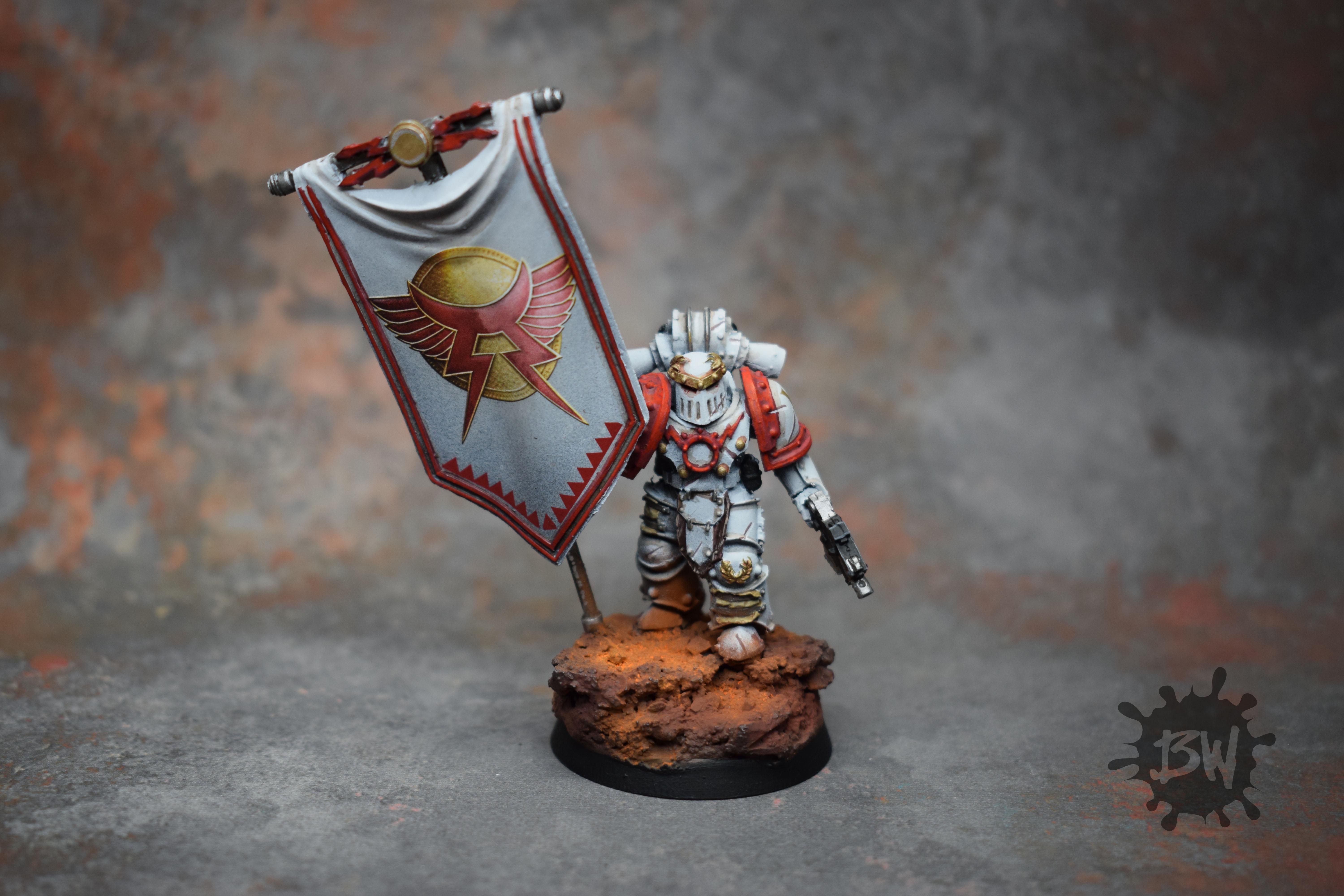 30k, Bw, Games Workshop, Horus Heresy White Scars Legiones, Warhammer 40,000, Warhammer Fantasy, White Scars Legion Herals Mkiii