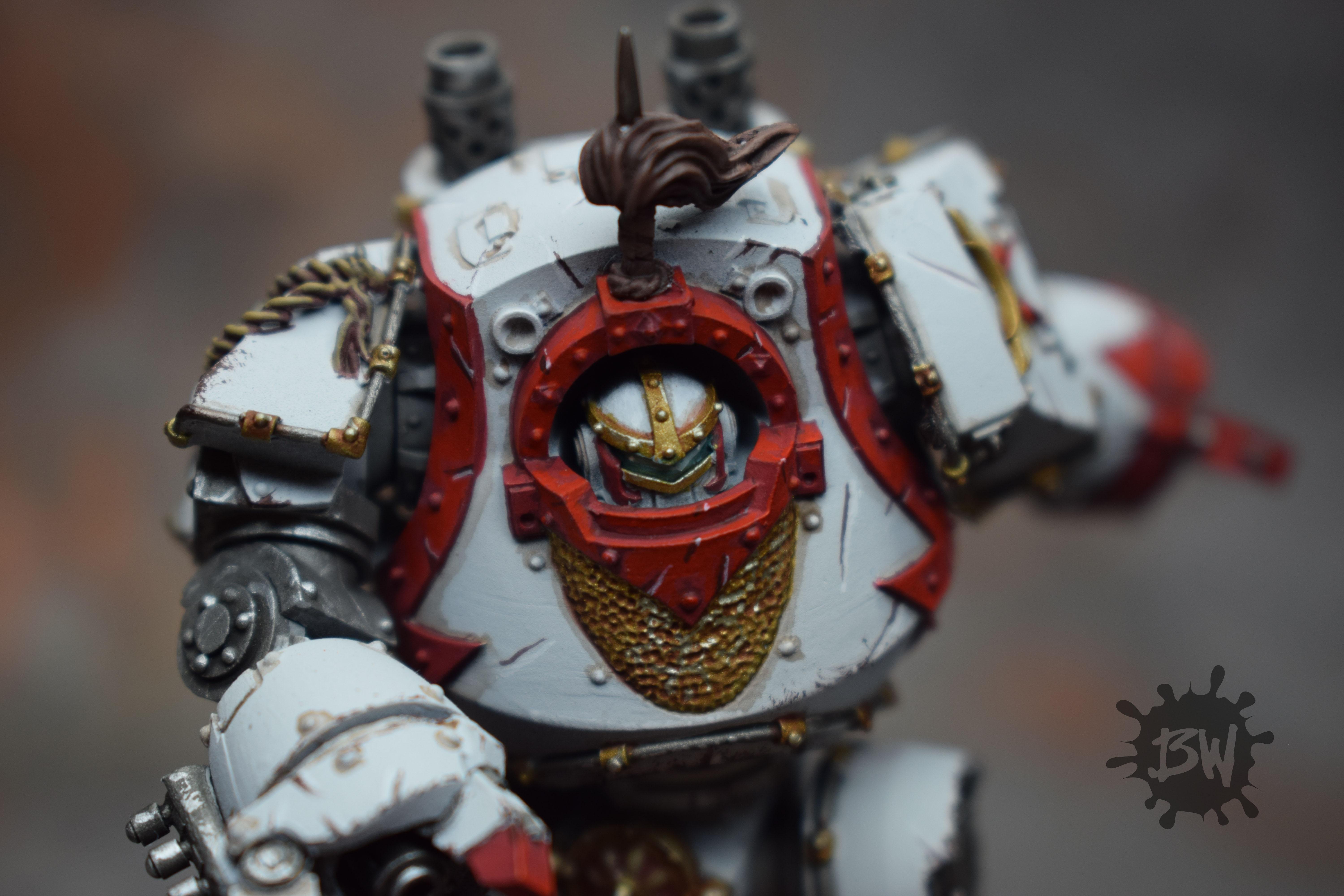 30k, Bw, Games Workshop, Horus Heresy White Scars Legiones, Warhammer 40,000, Warhammer Fantasy, White Scars Legion Contemptor Dreadnought