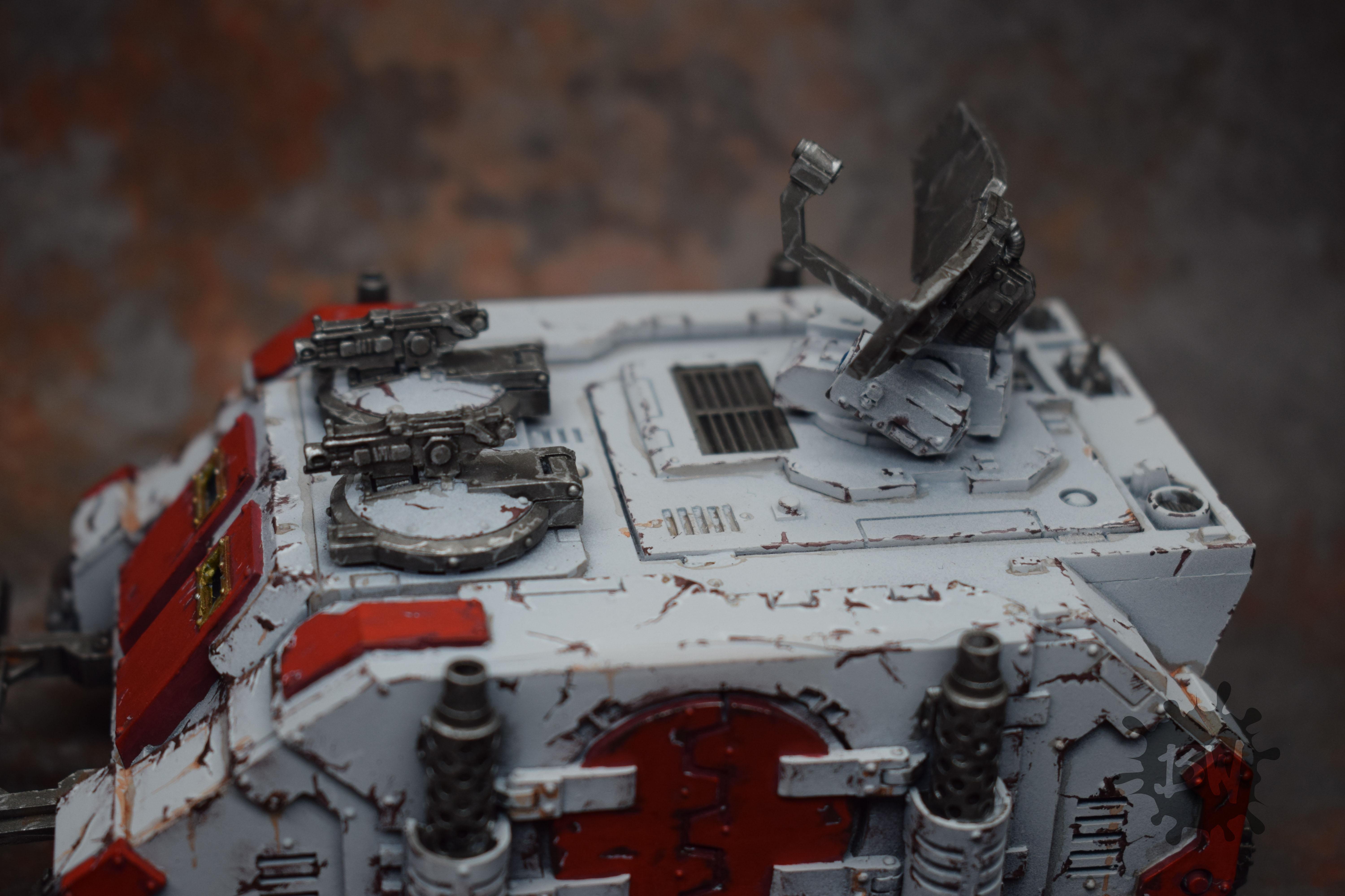 30k, Bw, Games Workshop, Horus Heresy White Scars Legiones, Warhammer 40,000, Warhammer Fantasy, White Scars Legion Deimos Pattern Damocles Command Rhino