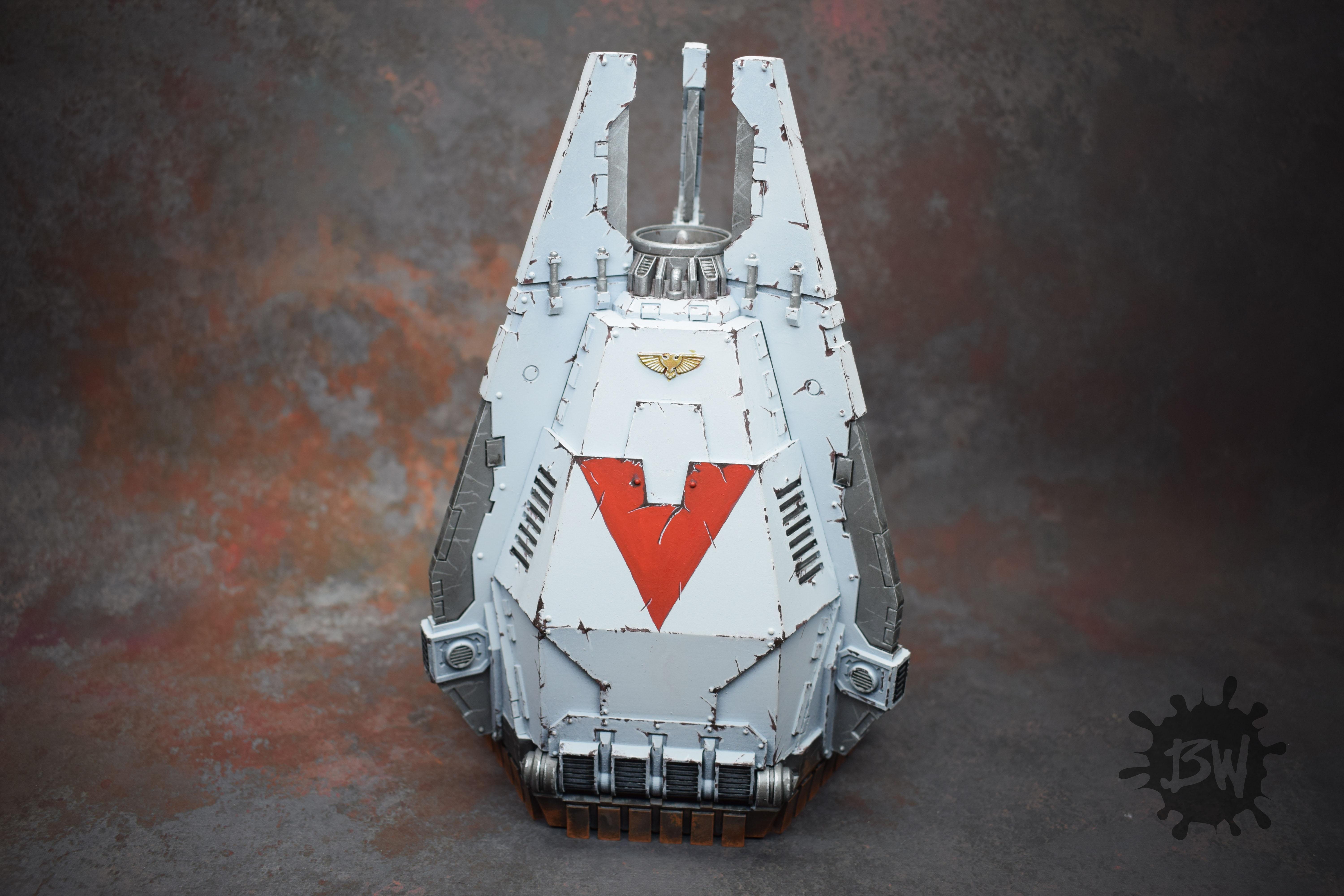 30k, Bw, Games Workshop, Horus Heresy White Scars Legiones, Warhammer 40,000, Warhammer Fantasy, White Scars Legion Dreadnought Drop Pod