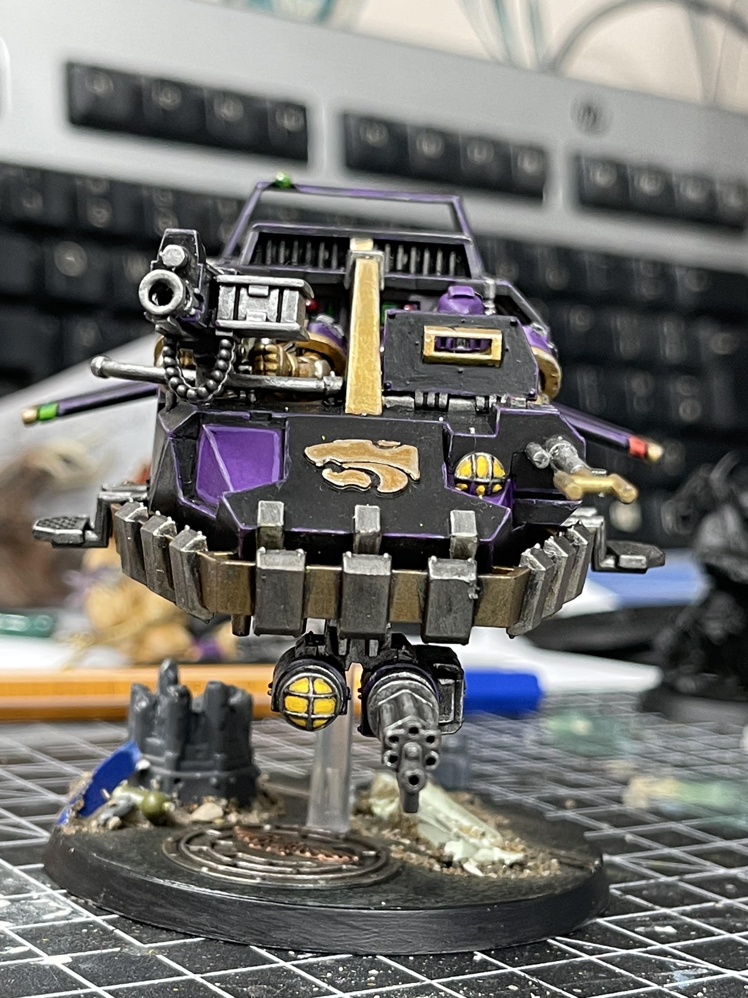 Land Speeder, Space Marines, Void Panthers, Warhammer 40,000, Work In Progress