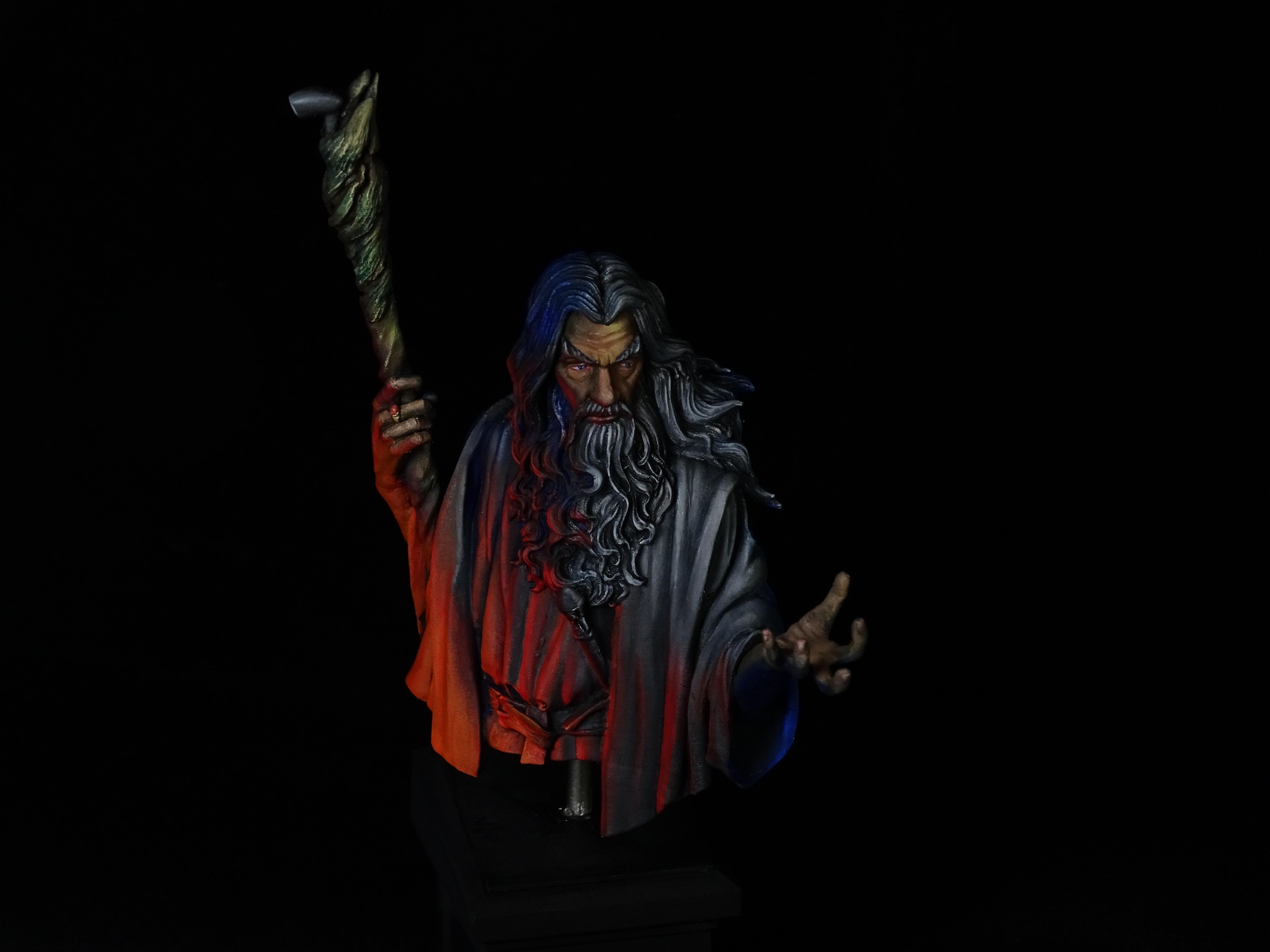 Bust, Gandalf The Grey, Lord Of The Rings