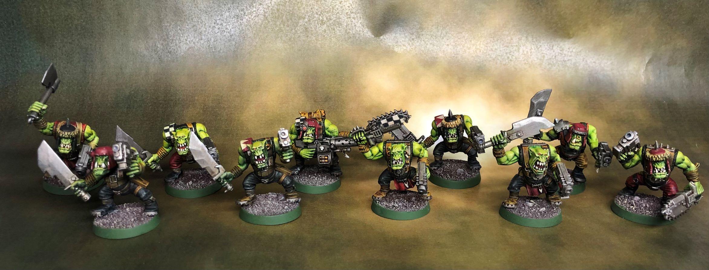 Boy, Orks, Slugga, Warhammer 40,000