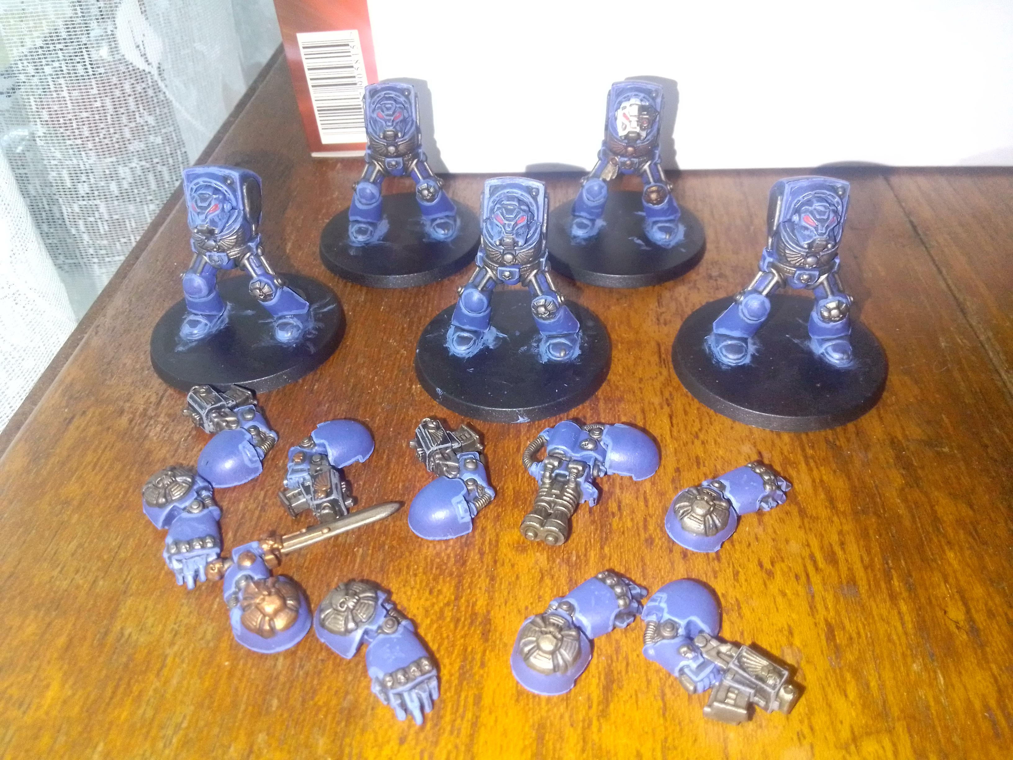 Old Space Marine Terminators WIP.01