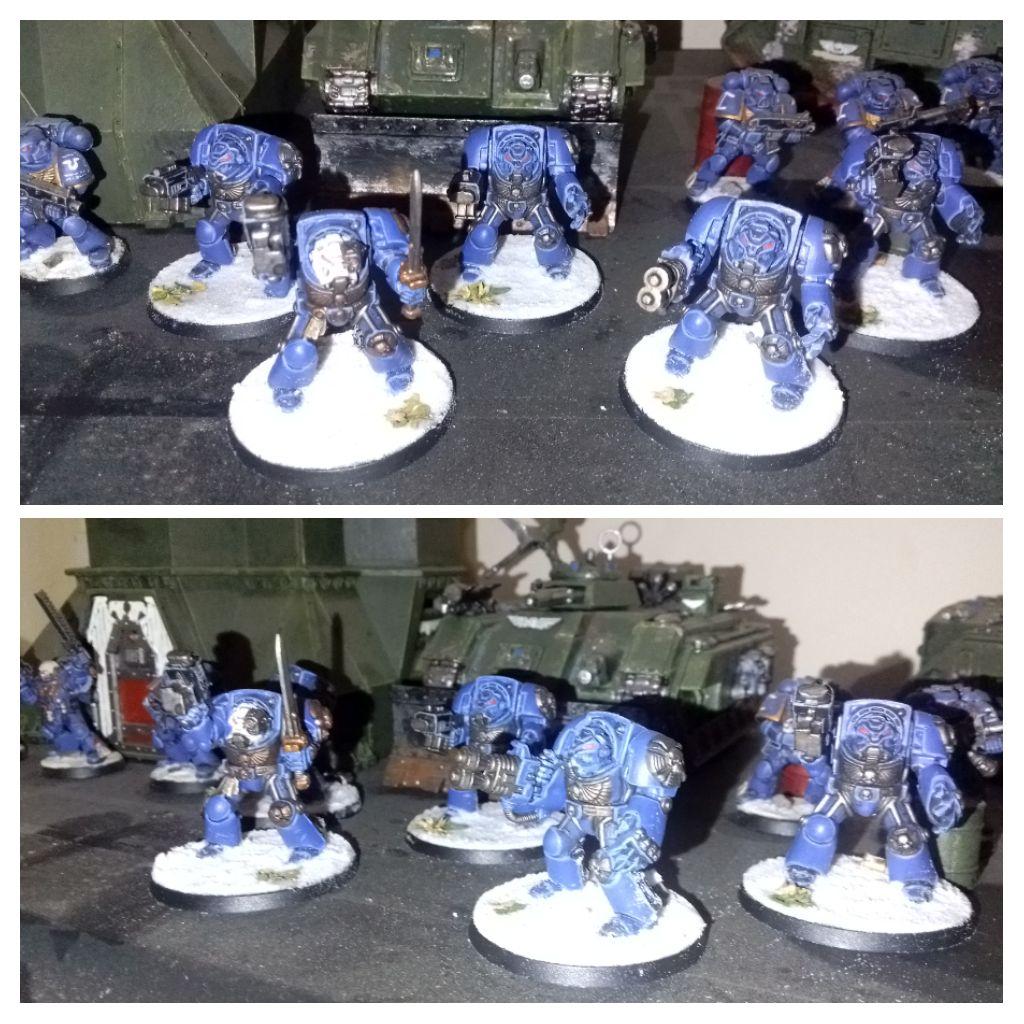 OOP Ultramarine Terminator Squad,Winter Theme.01