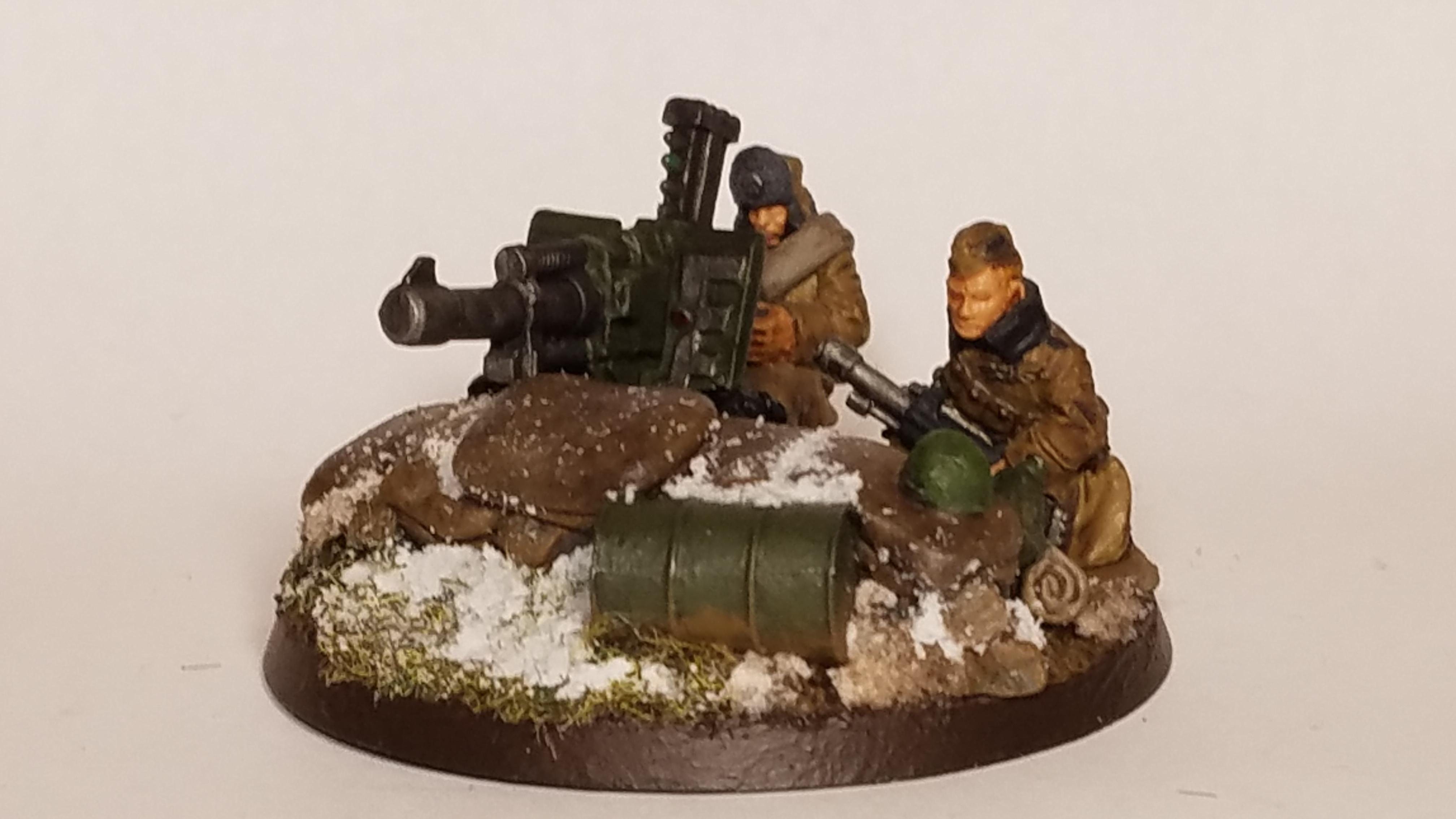 2nd Edition, Astra Militarum, Autocannon, Heavy Weapon Squad, Ice Warriors Of Valhalla, Ice Warriors Of Valhallan, Imperial Guard, Valhallans