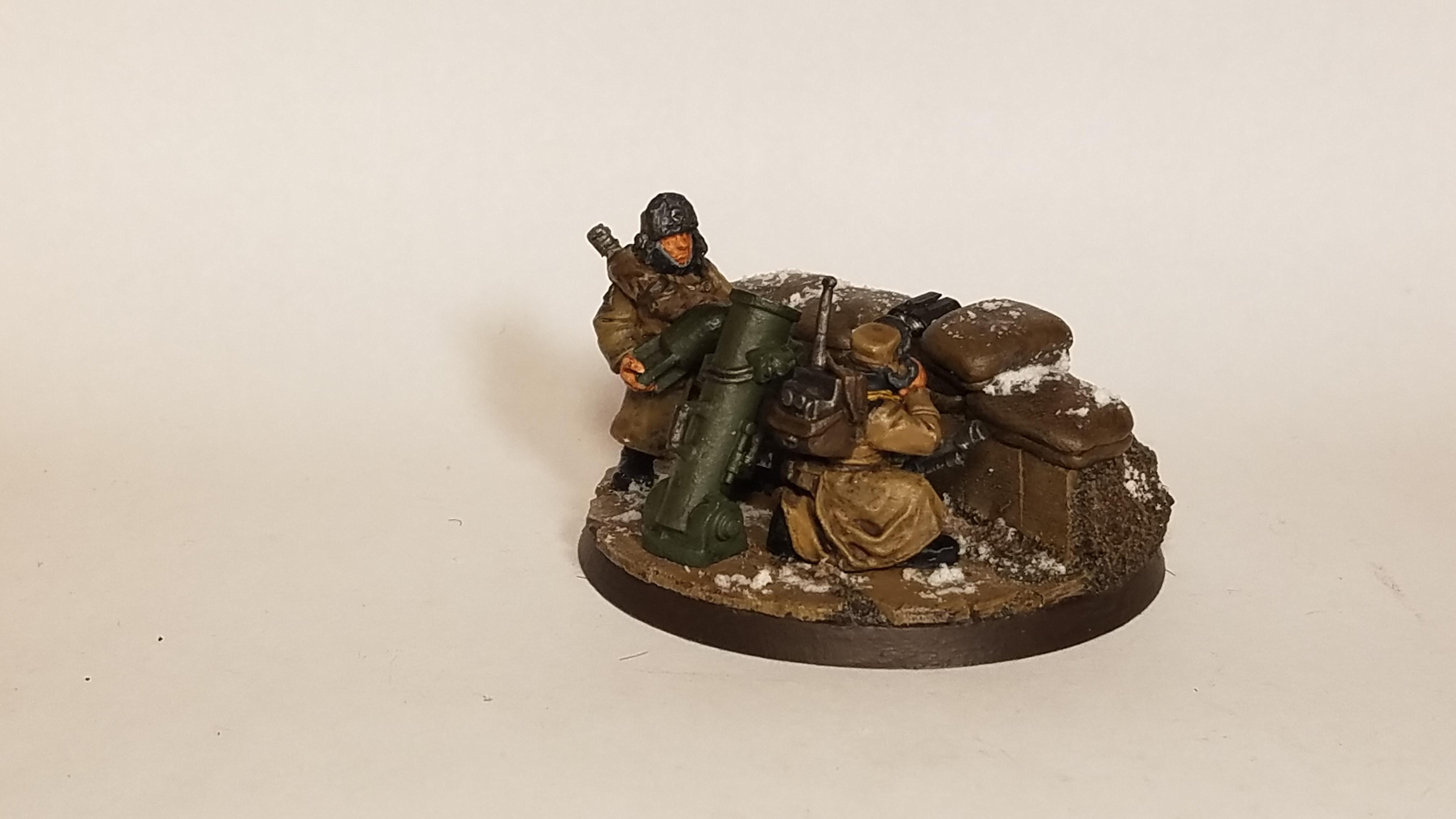 2nd Edition, Astra Militarum, Heavy Weapon Squad, Ice Warriors Of Valhalla, Ice Warriors Of Valhallan, Imperial Guard, Mortar, Valhallans